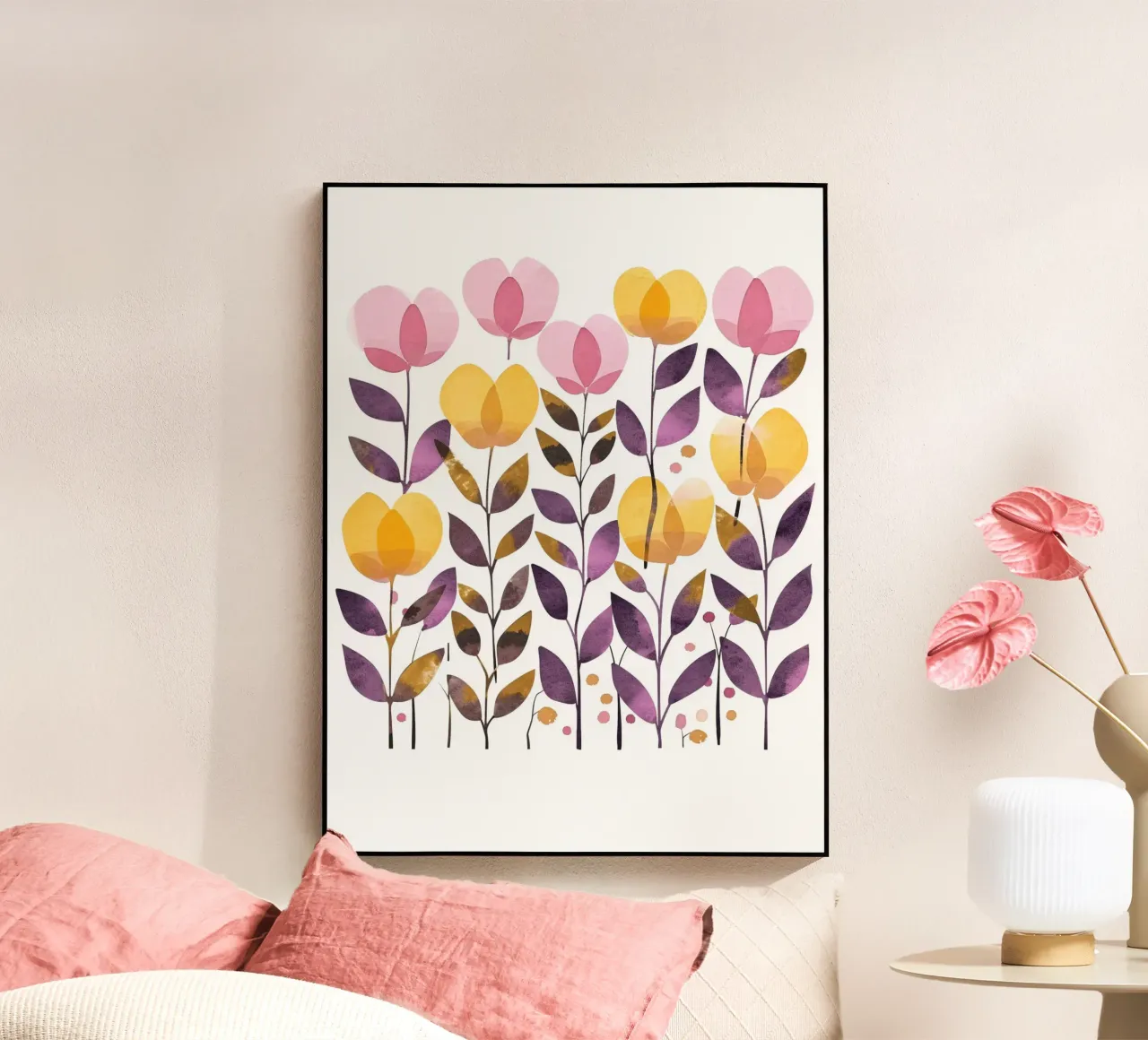 Foglie boho 5 plexiglass da Yaso Design Boho & Botanic