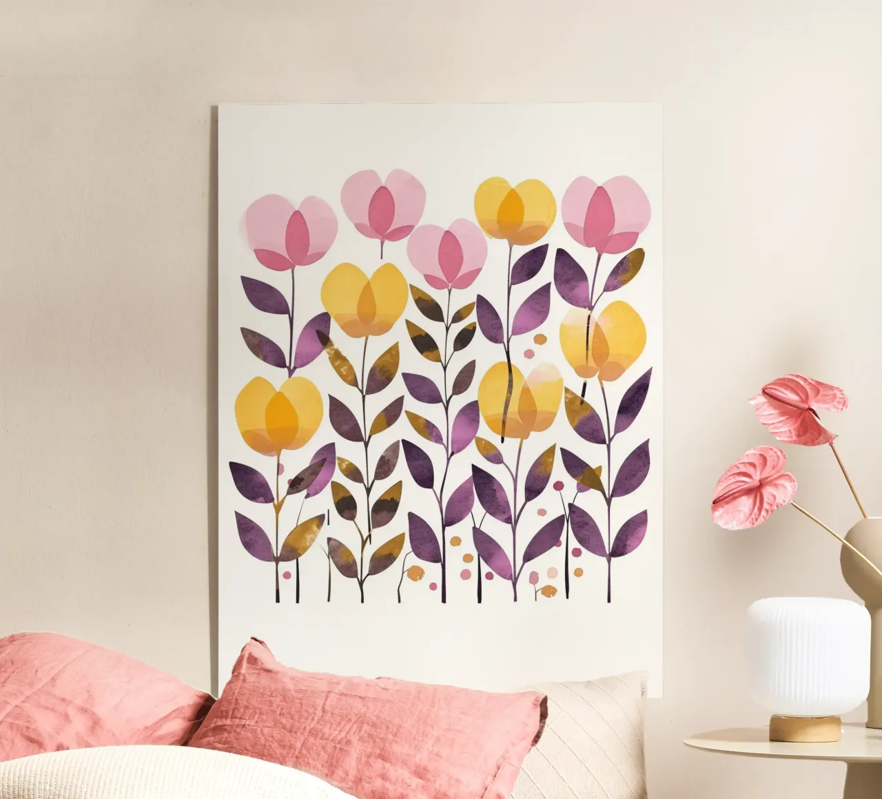 Foglie boho 5 plexiglass da Yaso Design Boho & Botanic