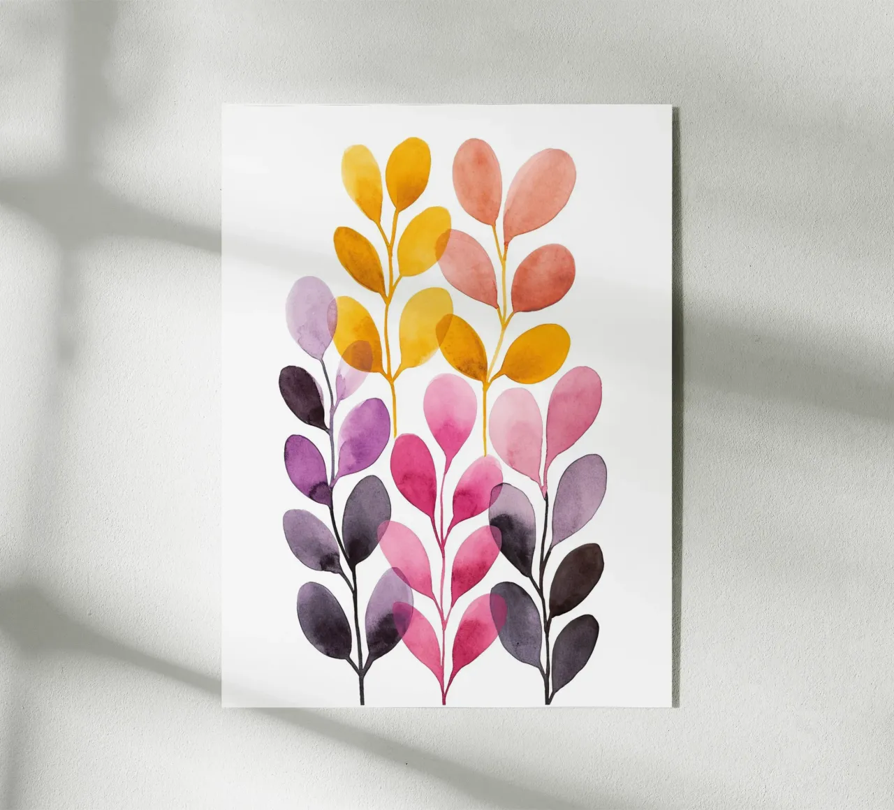 Foglie boho 6 plexiglass da Yaso Design Boho & Botanic