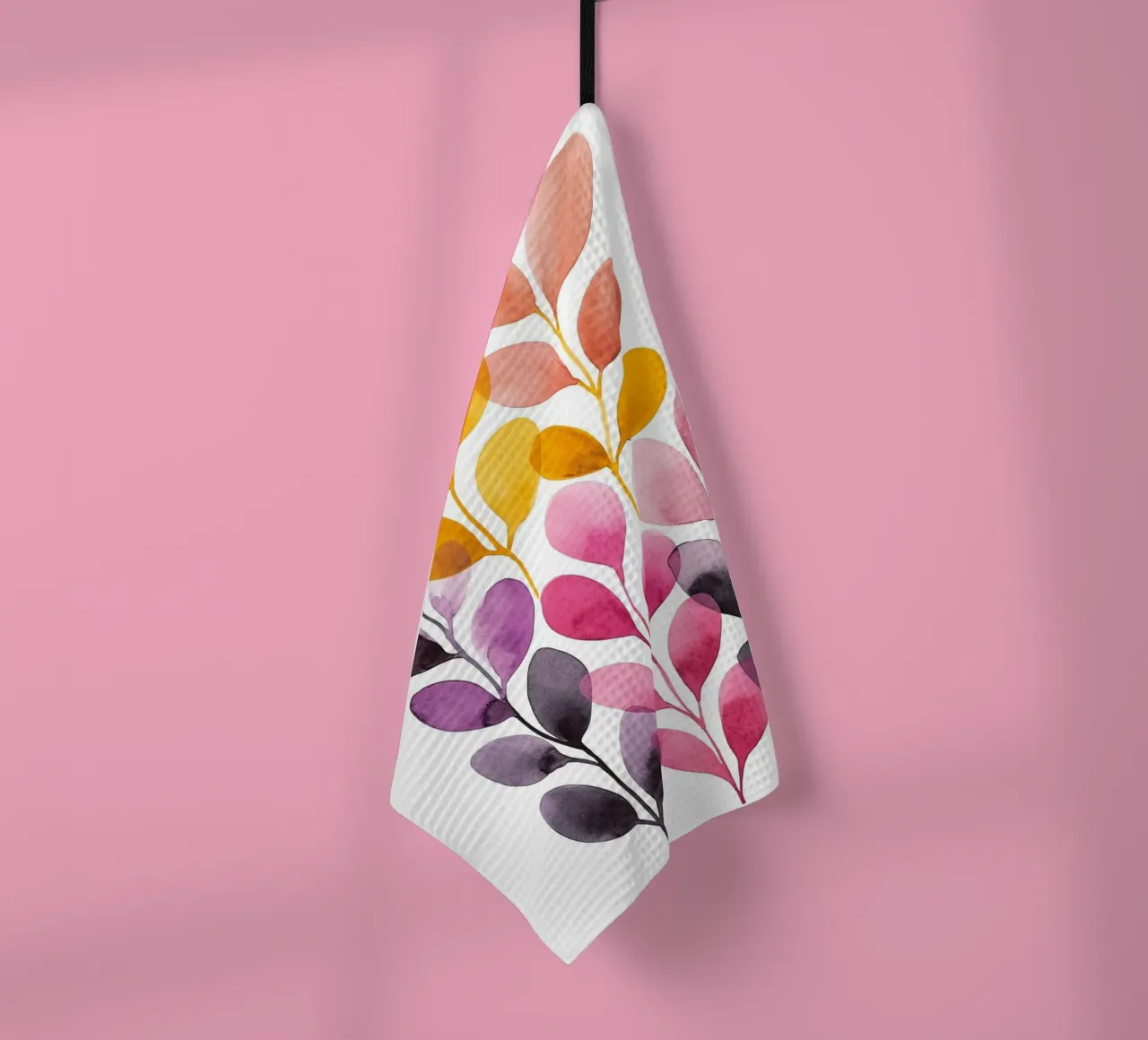 Foglie boho 6 canovaccio da cucina da Yaso Design Boho & Botanic