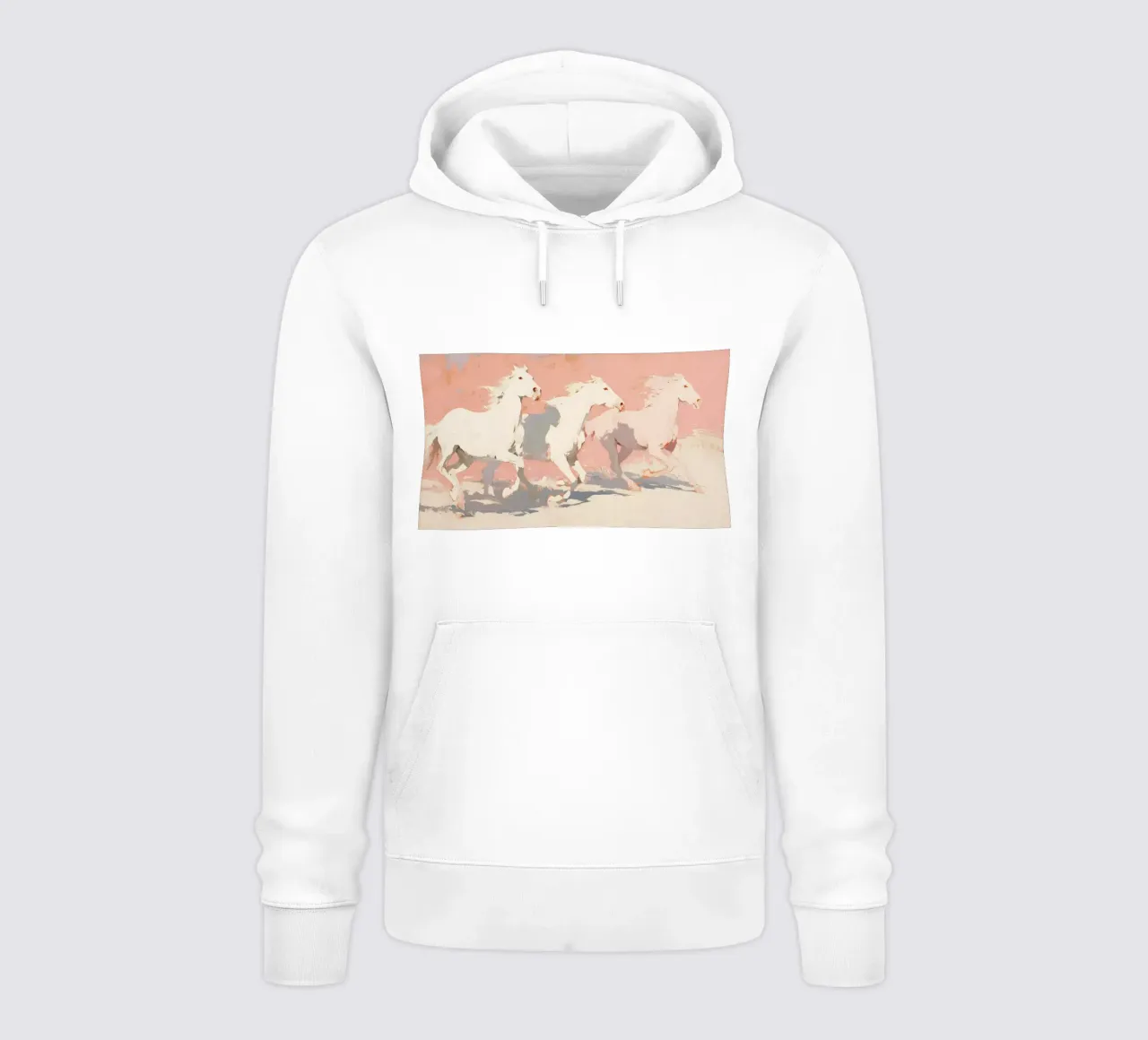 Wild Horses No 2 felpa con cappuccio da treechild