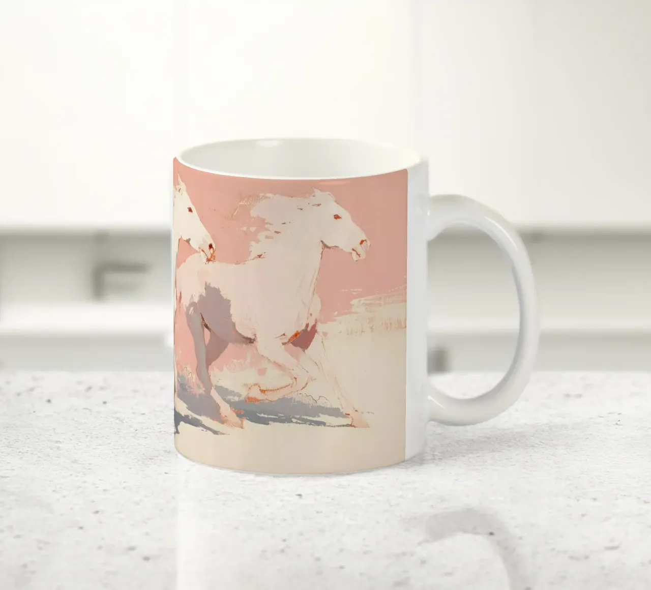 Wild Horses No 2 tazza in ceramica da treechild