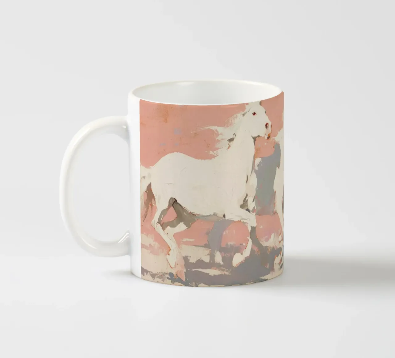 Wild Horses No 2 tazza in ceramica da treechild