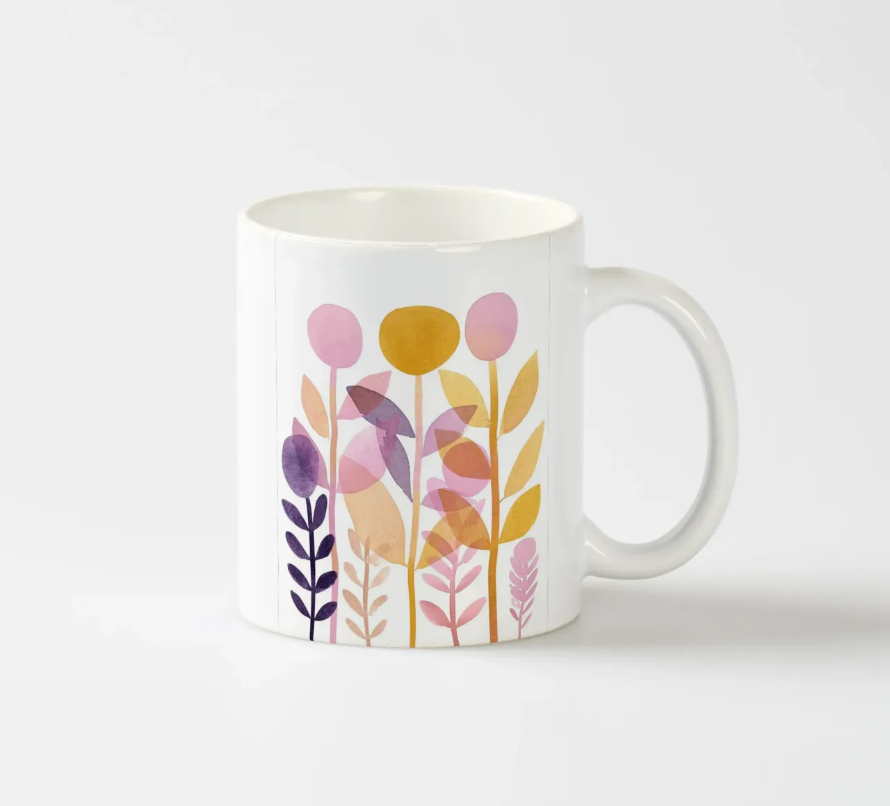 Foglie Boho 7 tazza in ceramica da Yaso Design Boho & Botanic