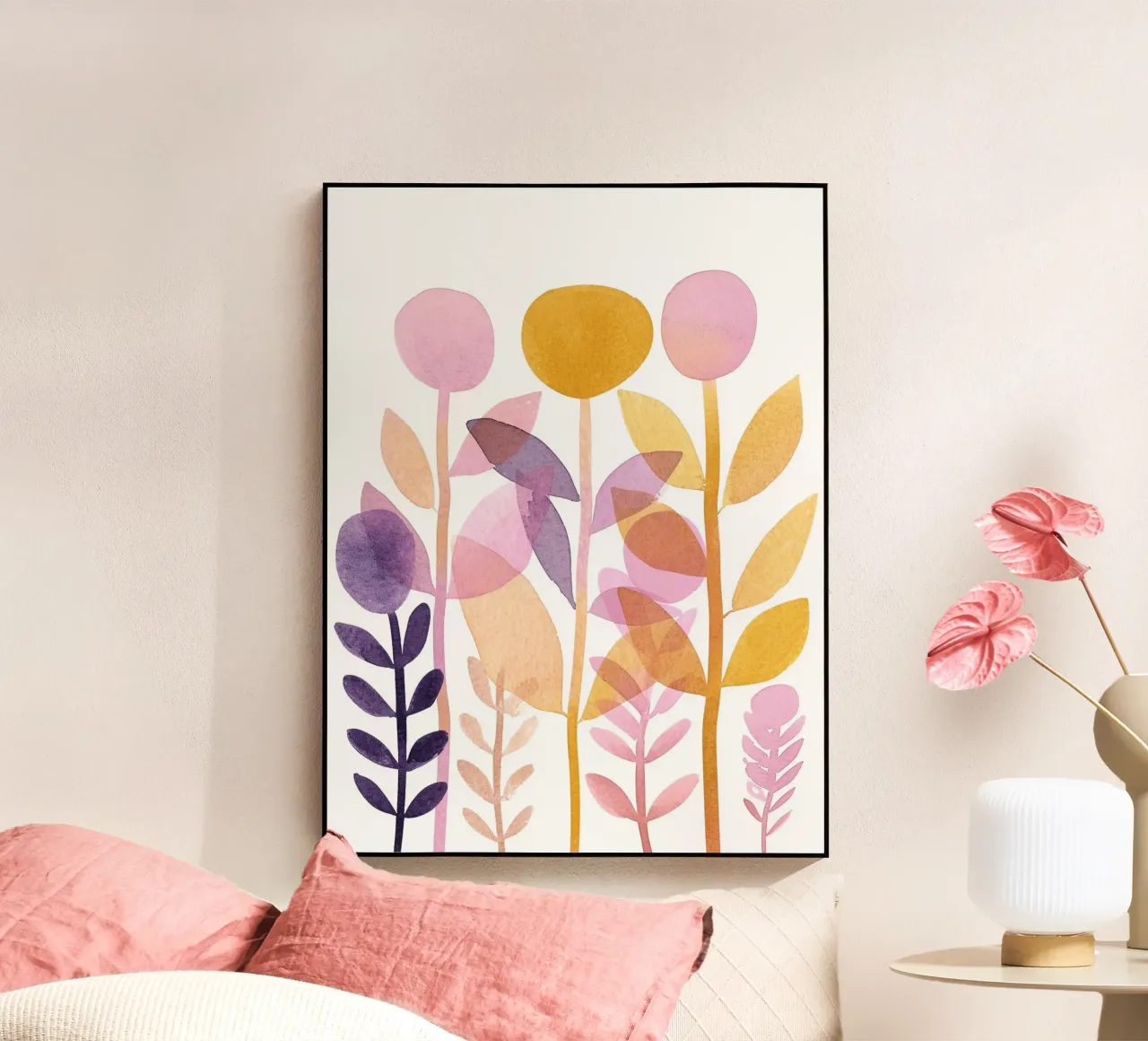 Foglie Boho 7 plexiglass da Yaso Design Boho & Botanic