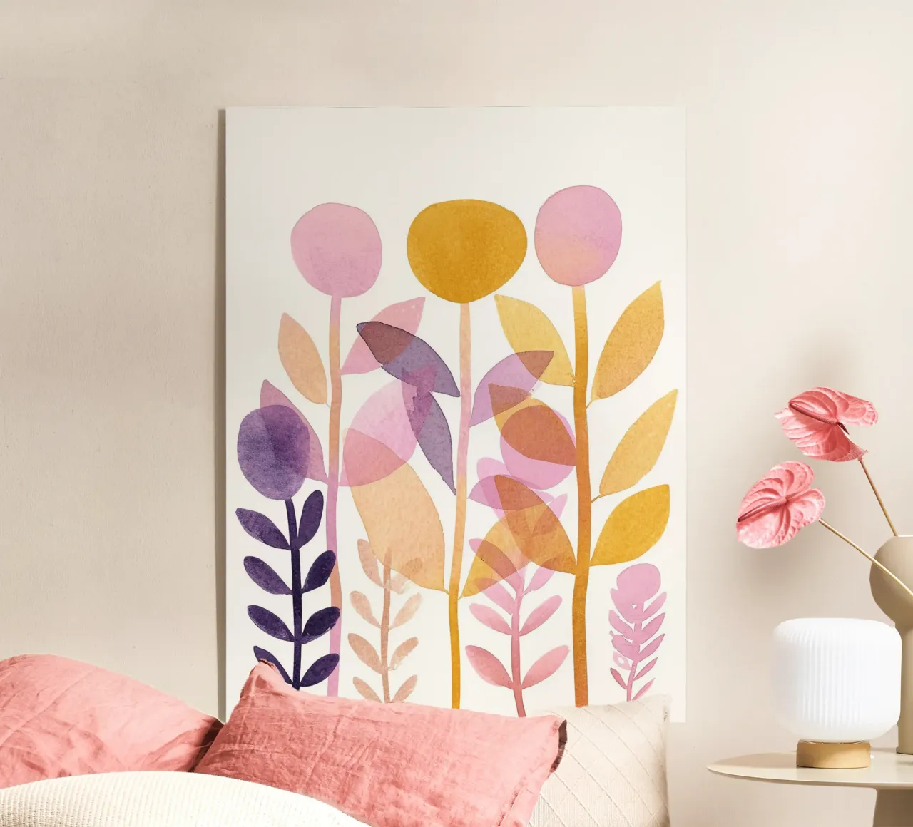 Foglie Boho 7 plexiglass da Yaso Design Boho & Botanic