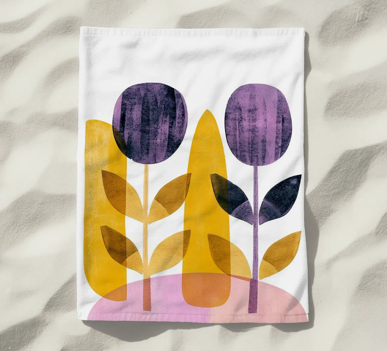 Foglie boho 8 telo mare da Yaso Design Boho & Botanic