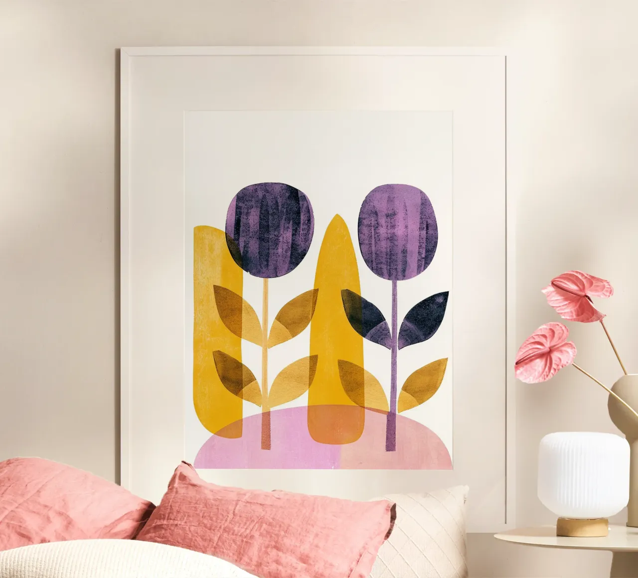 Foglie boho 8 poster da Yaso Design Boho & Botanic