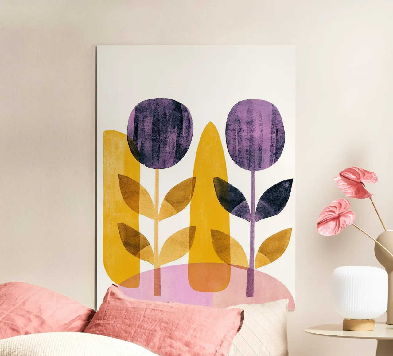 Foglie boho 8 poster da Yaso Design Boho & Botanic