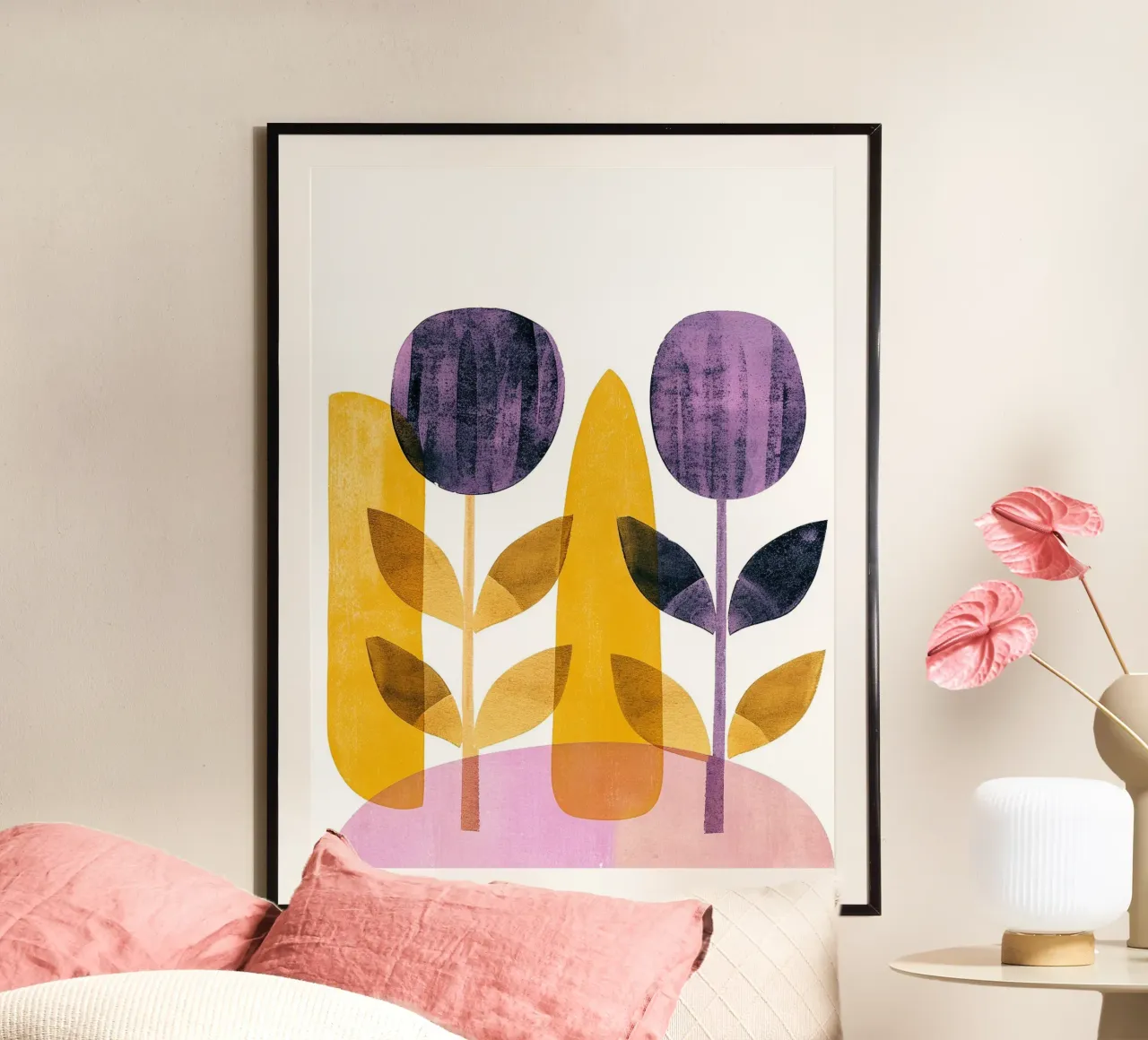 Foglie boho 8 poster da Yaso Design Boho & Botanic