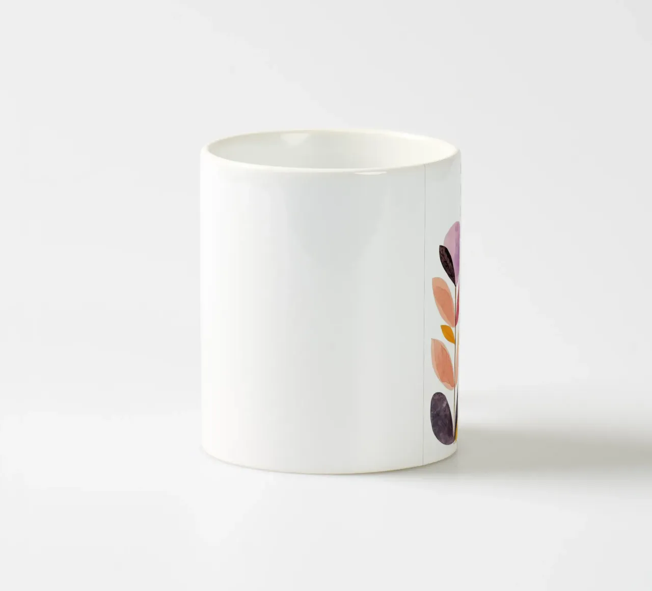 Foglie boho 9 tazza in ceramica da Yaso Design Boho & Botanic