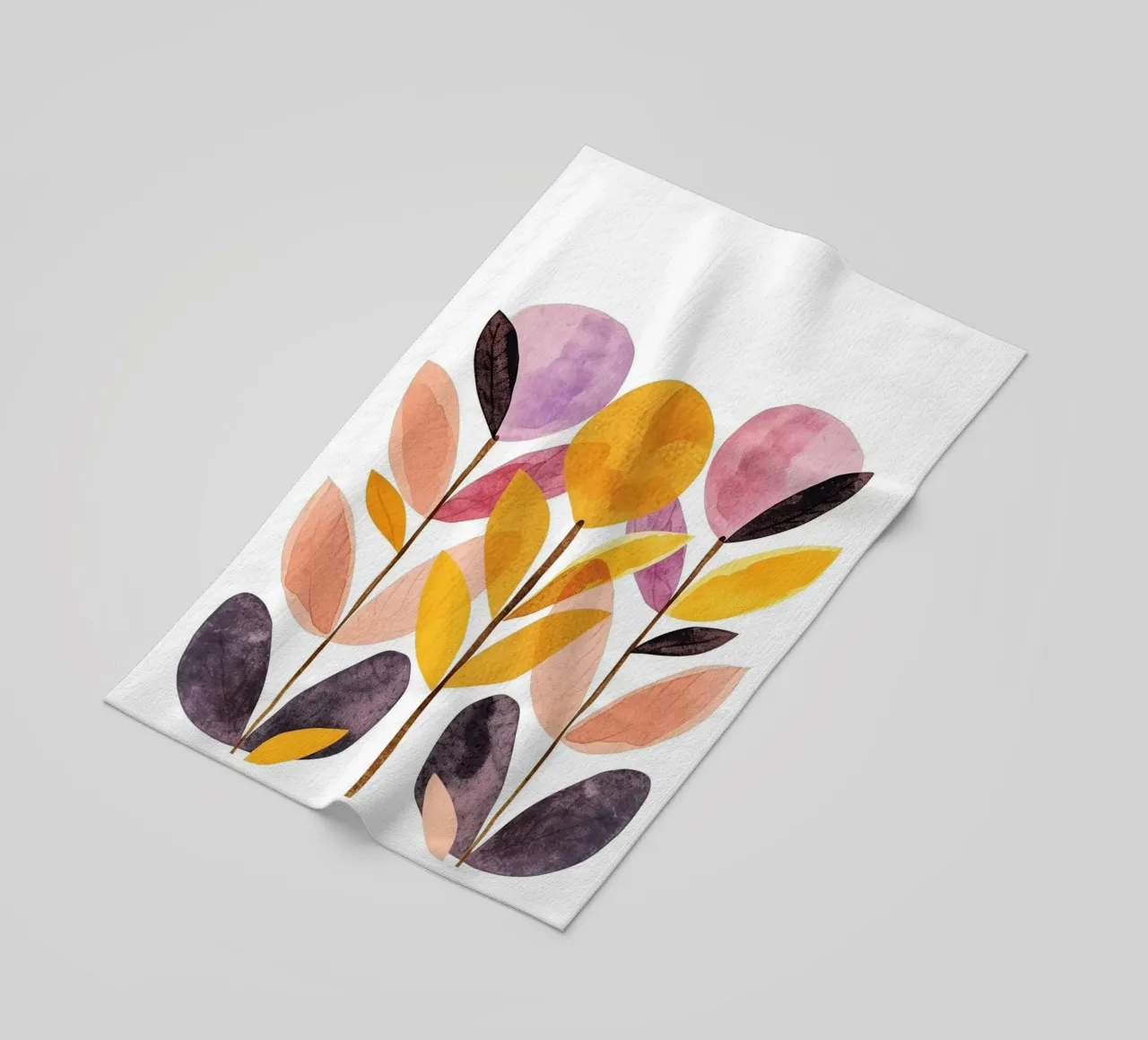 Foglie boho 9 telo mare da Yaso Design Boho & Botanic