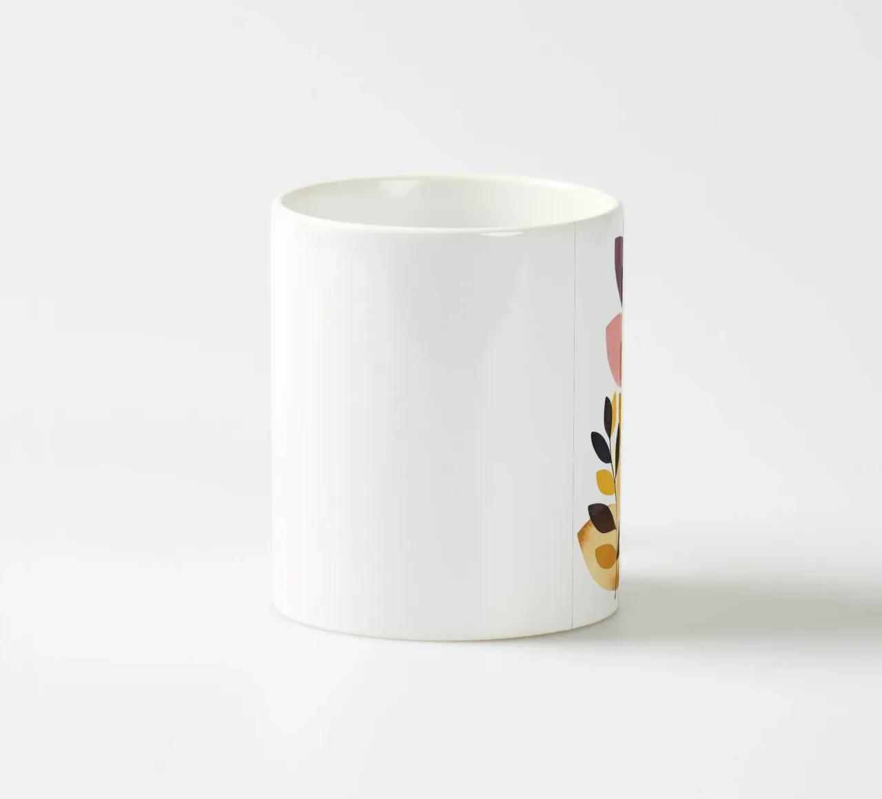 Foglie boho 10 tazza in ceramica da Yaso Design Boho & Botanic