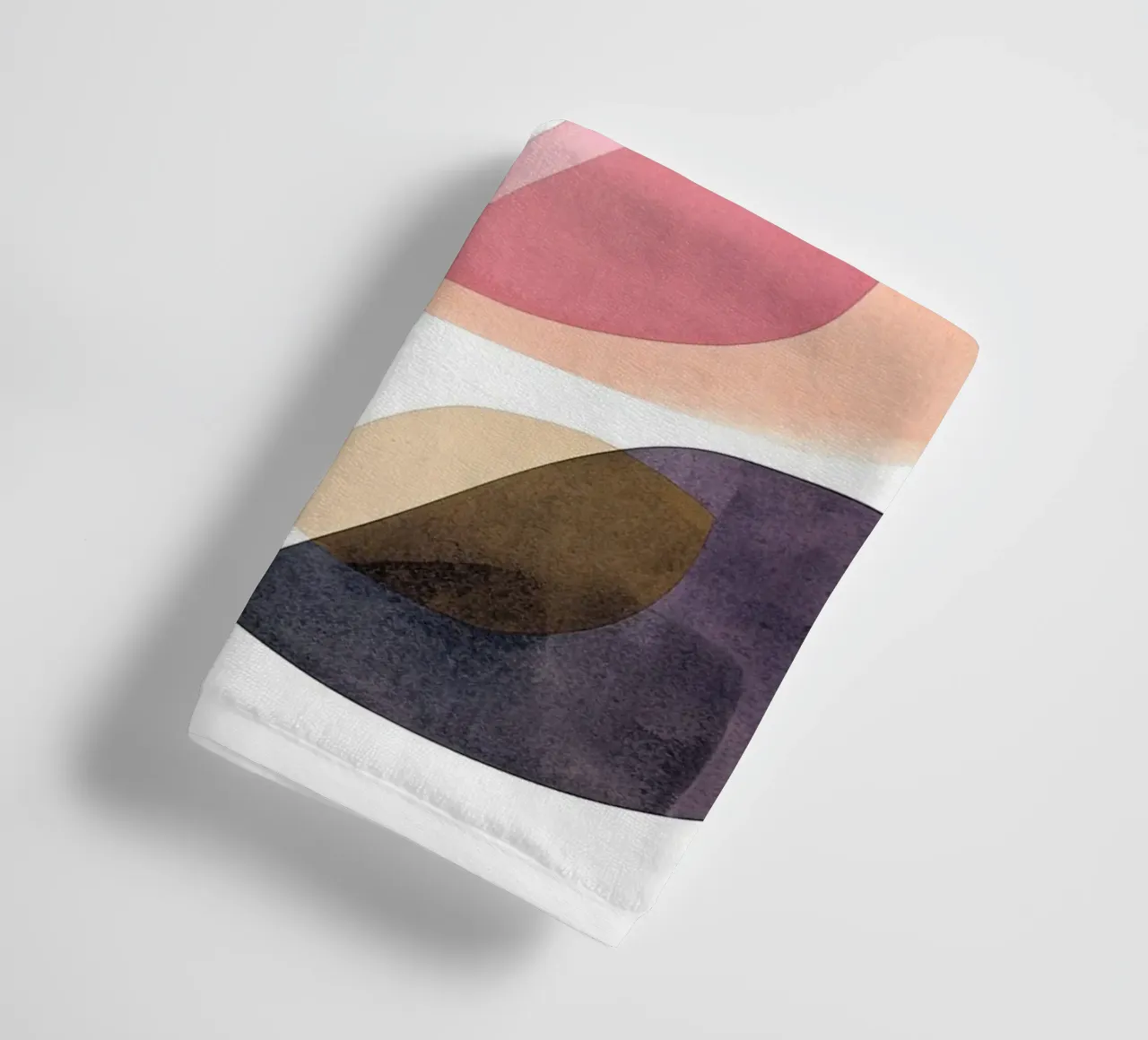 Boho leaves 10 towel by Yaso Design Boho & Botanic