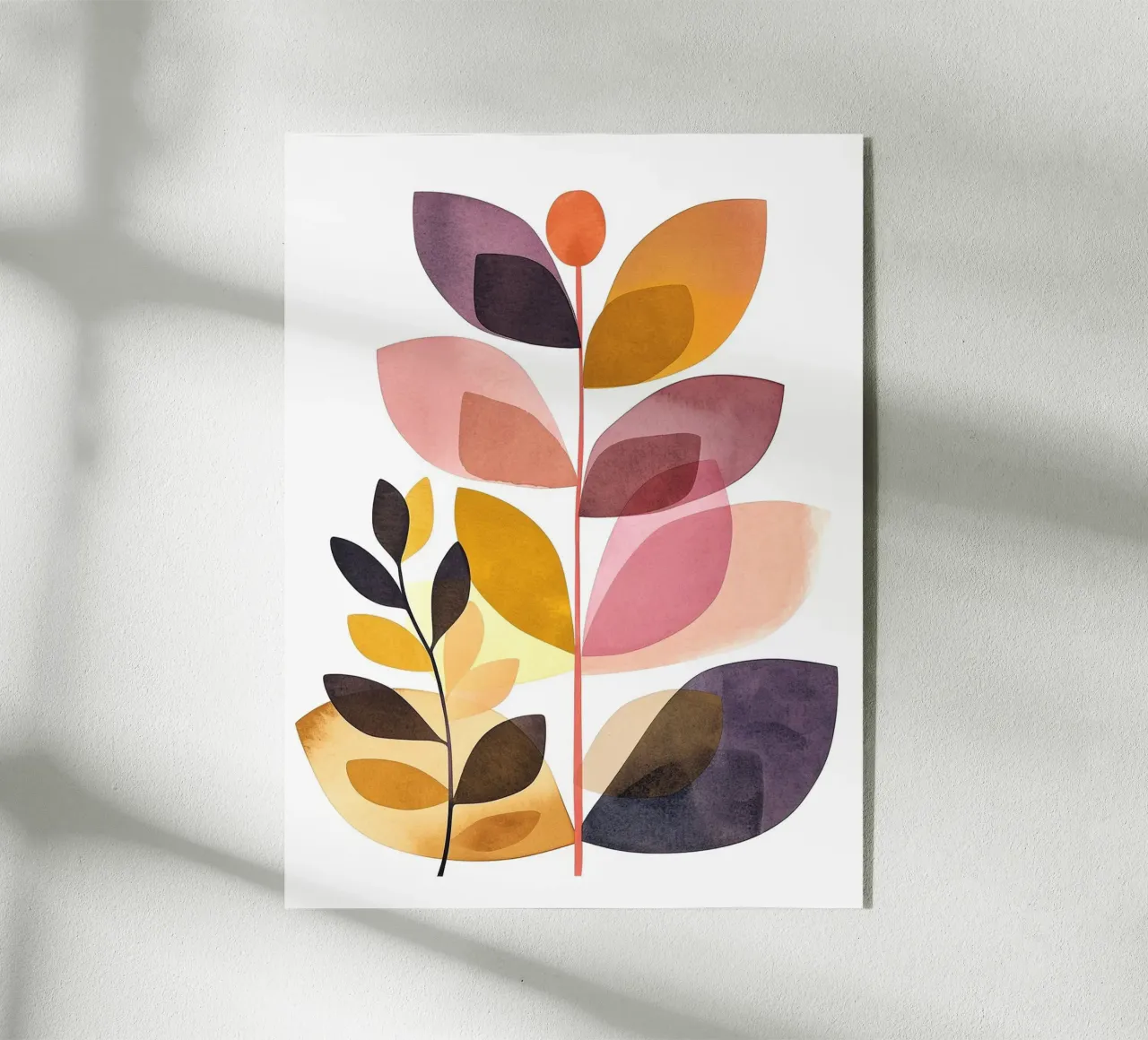 Foglie boho 10 plexiglass da Yaso Design Boho & Botanic