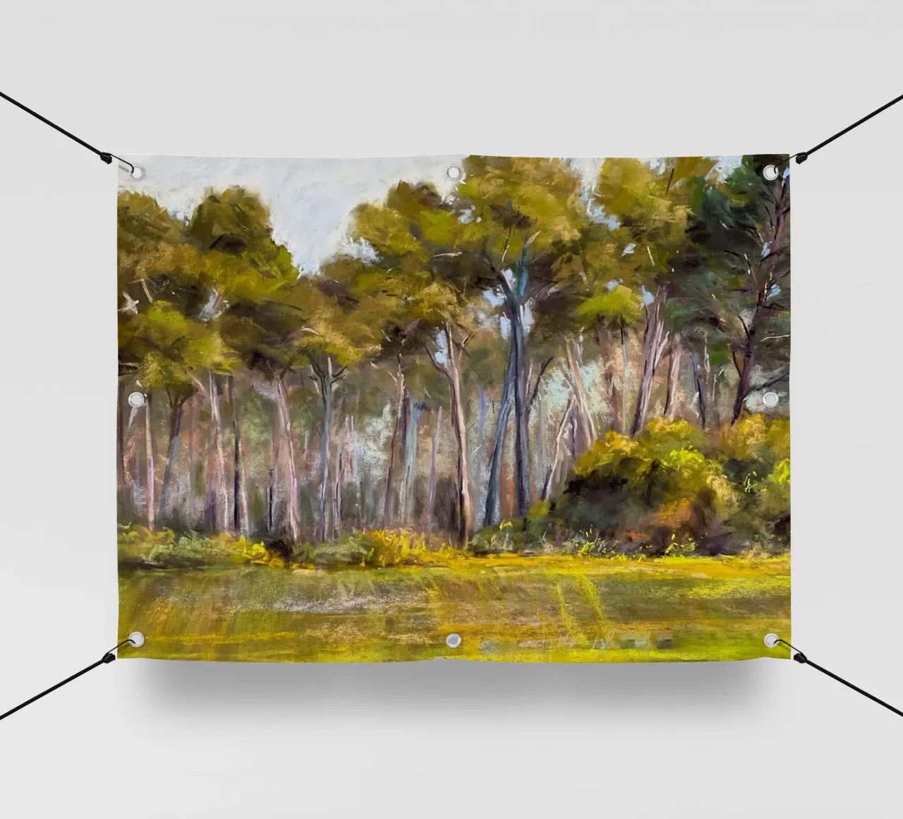 alberi della foresta telo in pvc da Karl Martin
