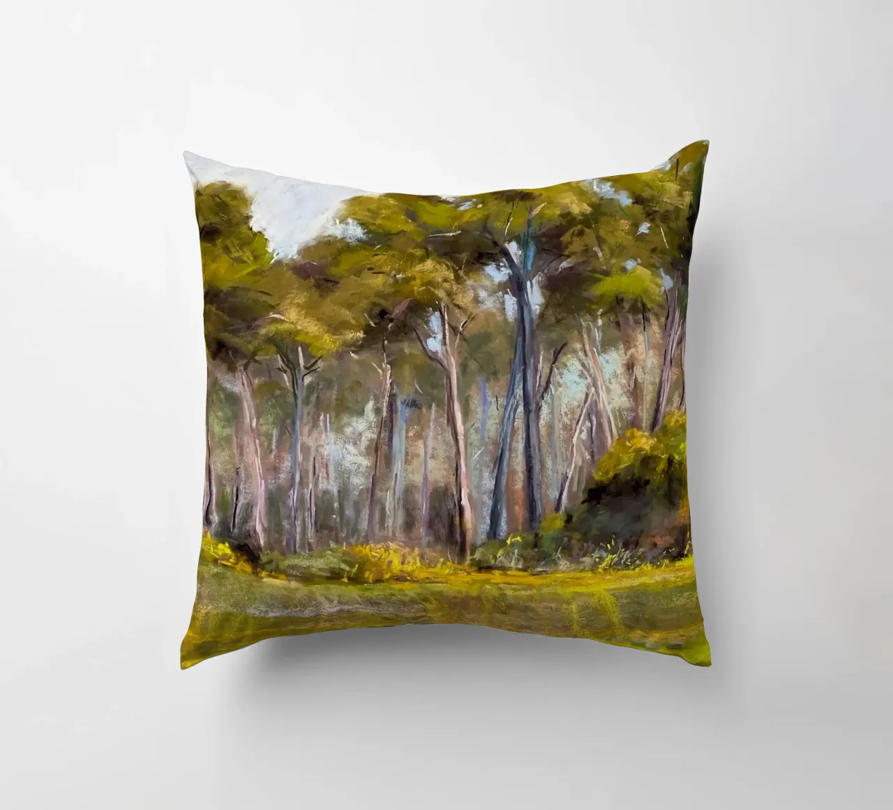 alberi della foresta cuscino da Karl Martin