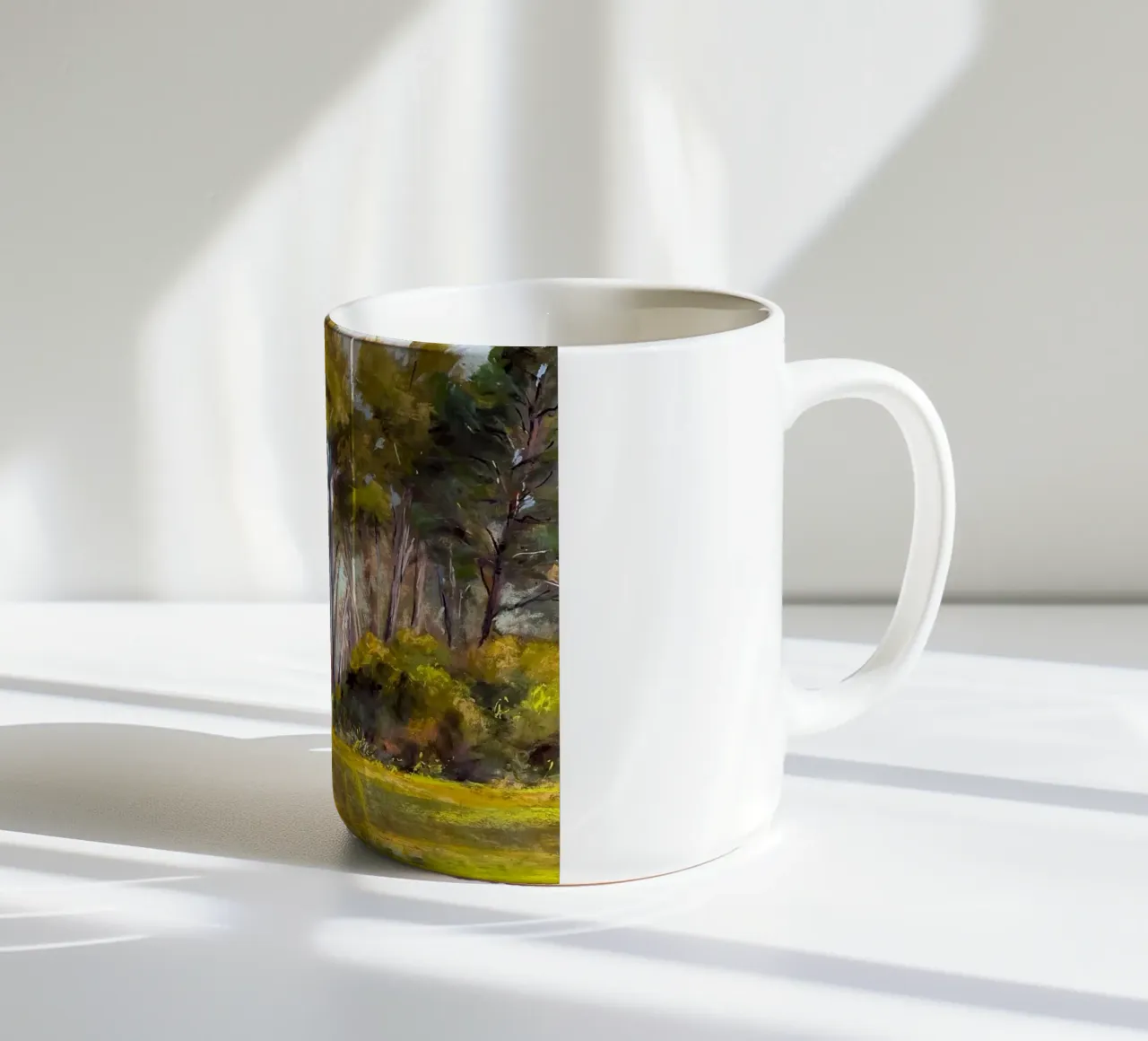 alberi della foresta tazza in ceramica da Karl Martin