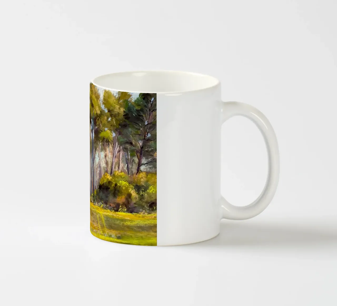 alberi della foresta tazza in ceramica da Karl Martin