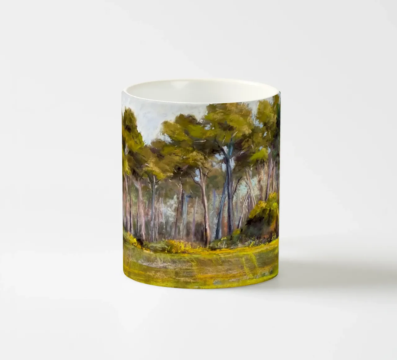 alberi della foresta tazza in ceramica da Karl Martin
