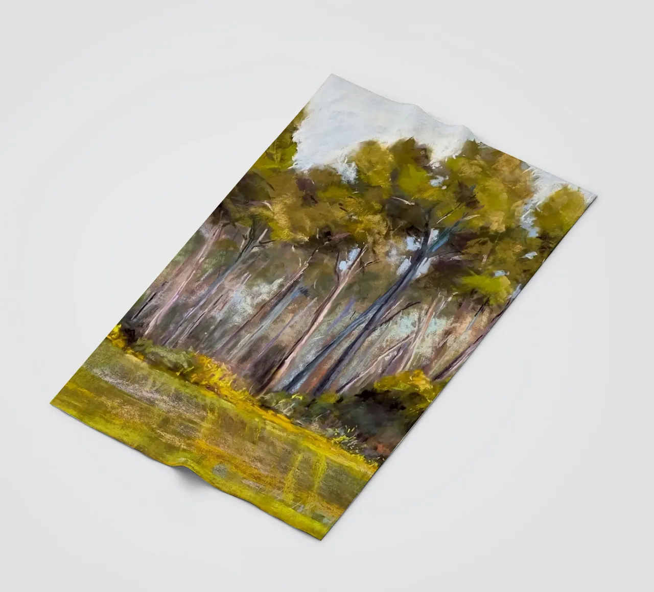 alberi della foresta coperta in pile da Karl Martin