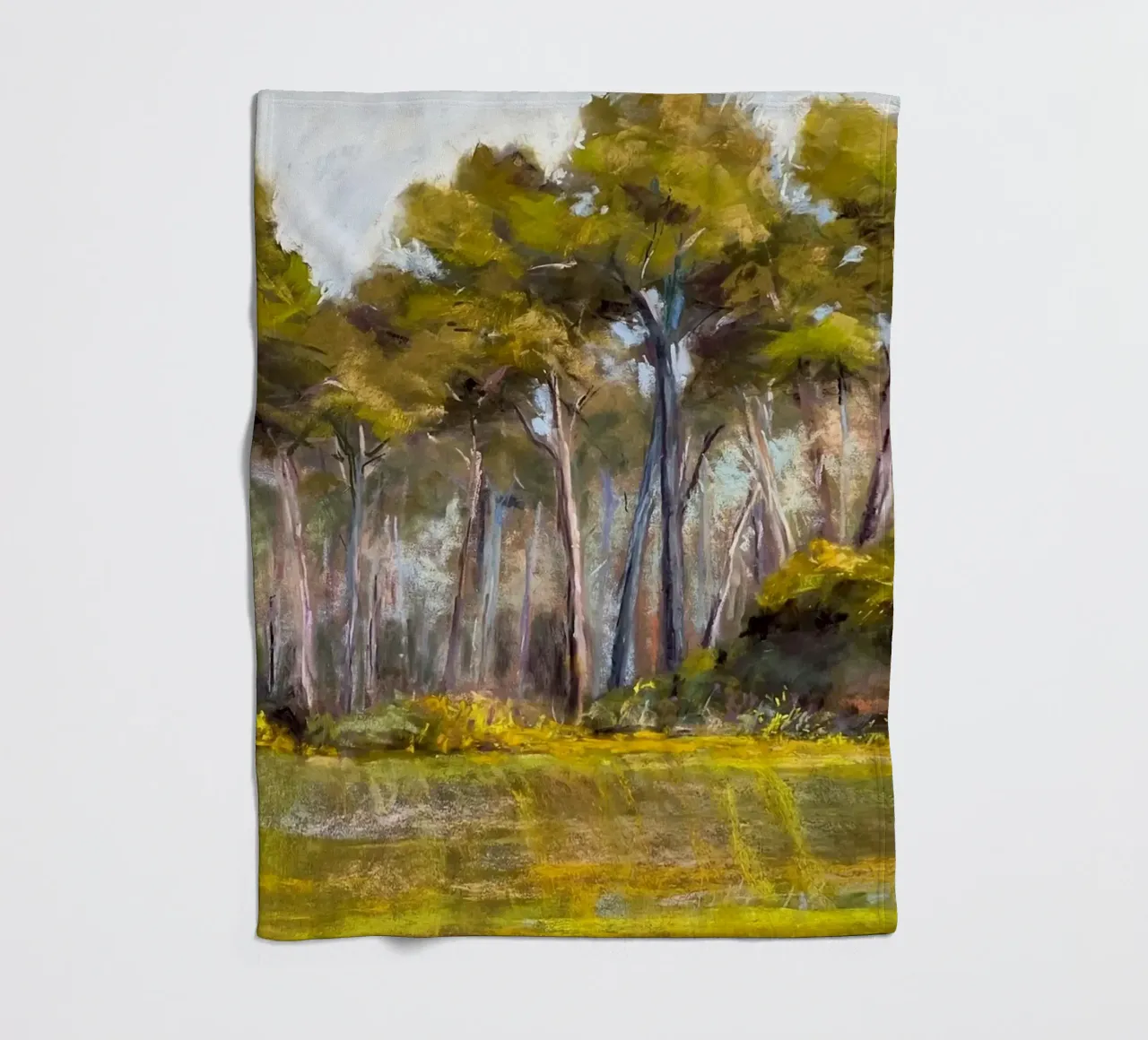 alberi della foresta coperta in pile da Karl Martin