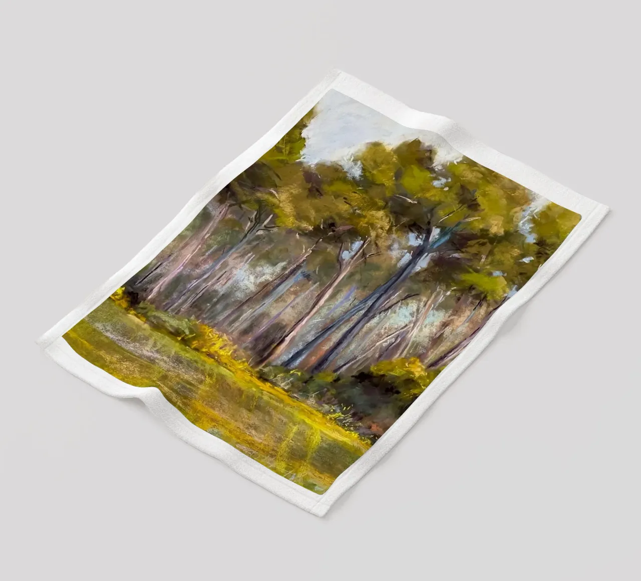 alberi della foresta coperta in pile da Karl Martin
