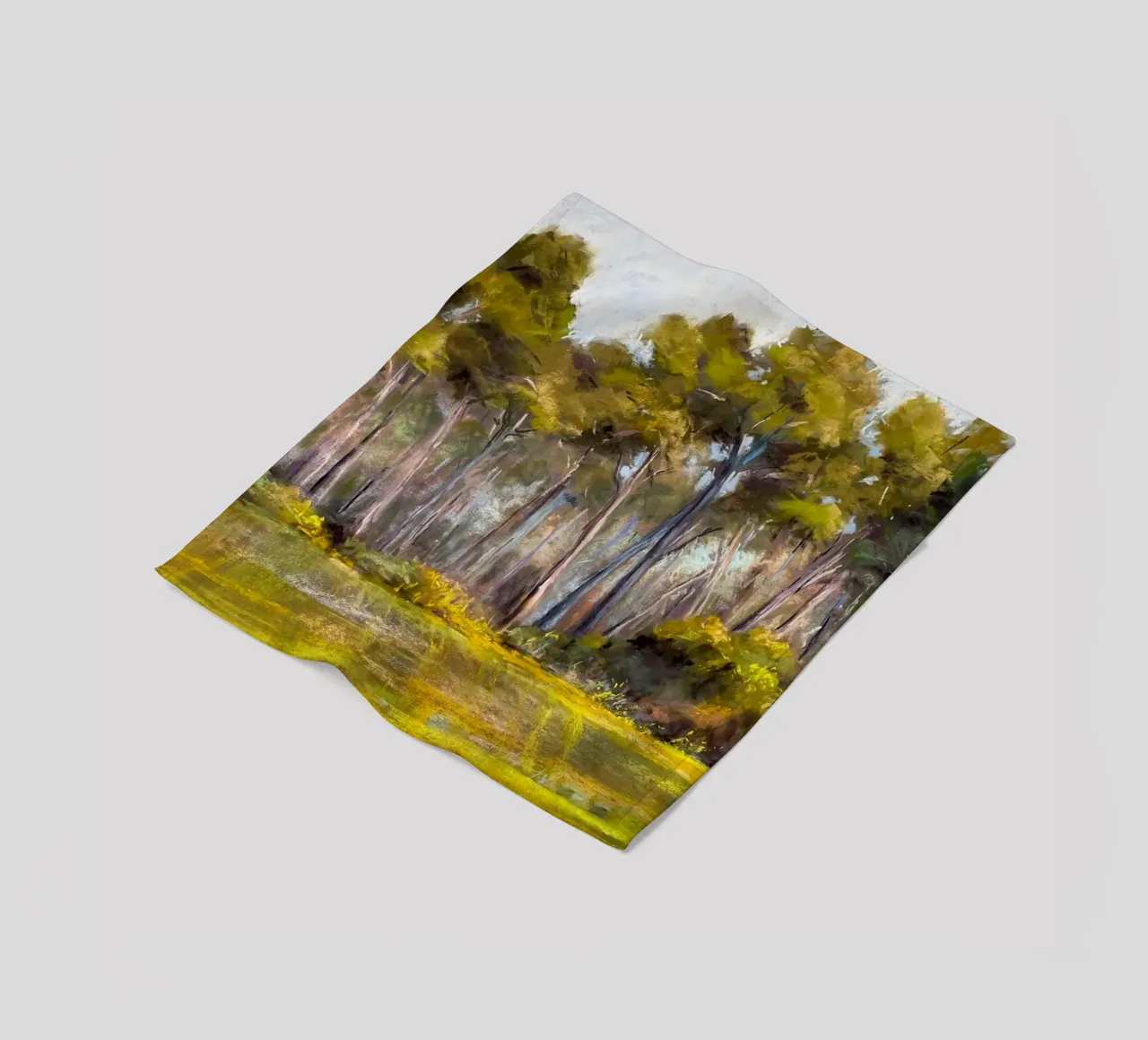 alberi della foresta coperta in pile da Karl Martin
