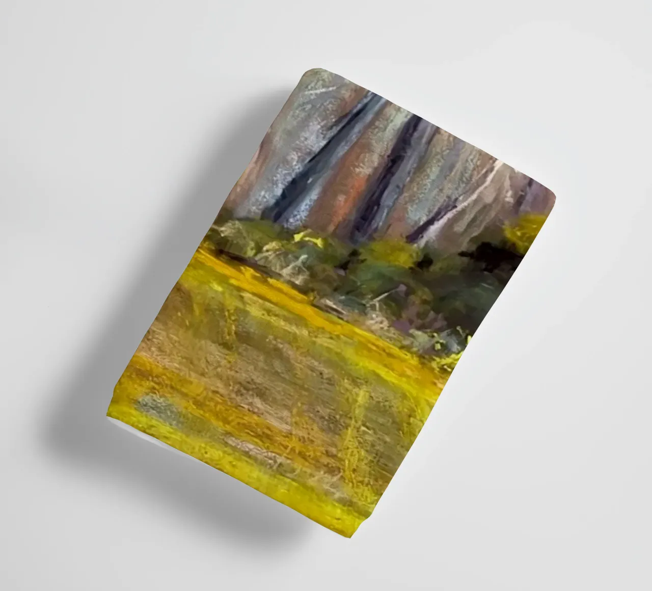 forest trees towel by Karl Martin