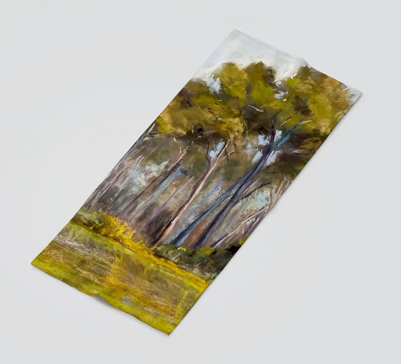 alberi della foresta telo mare da Karl Martin