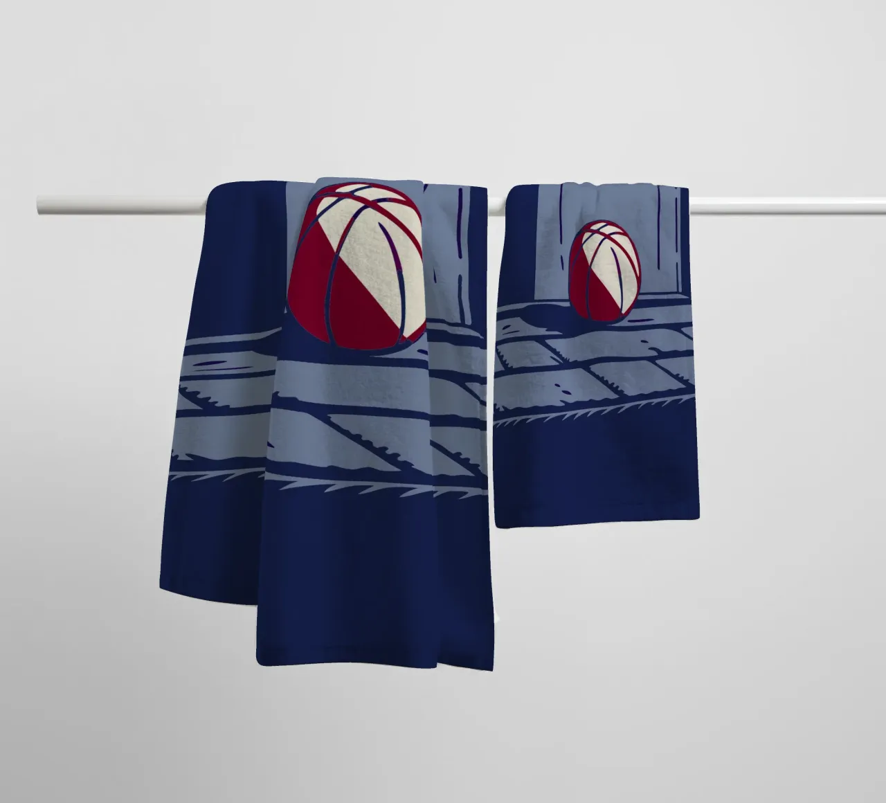 Basket in casa asciugamano da bagno da SPORTS ONLY