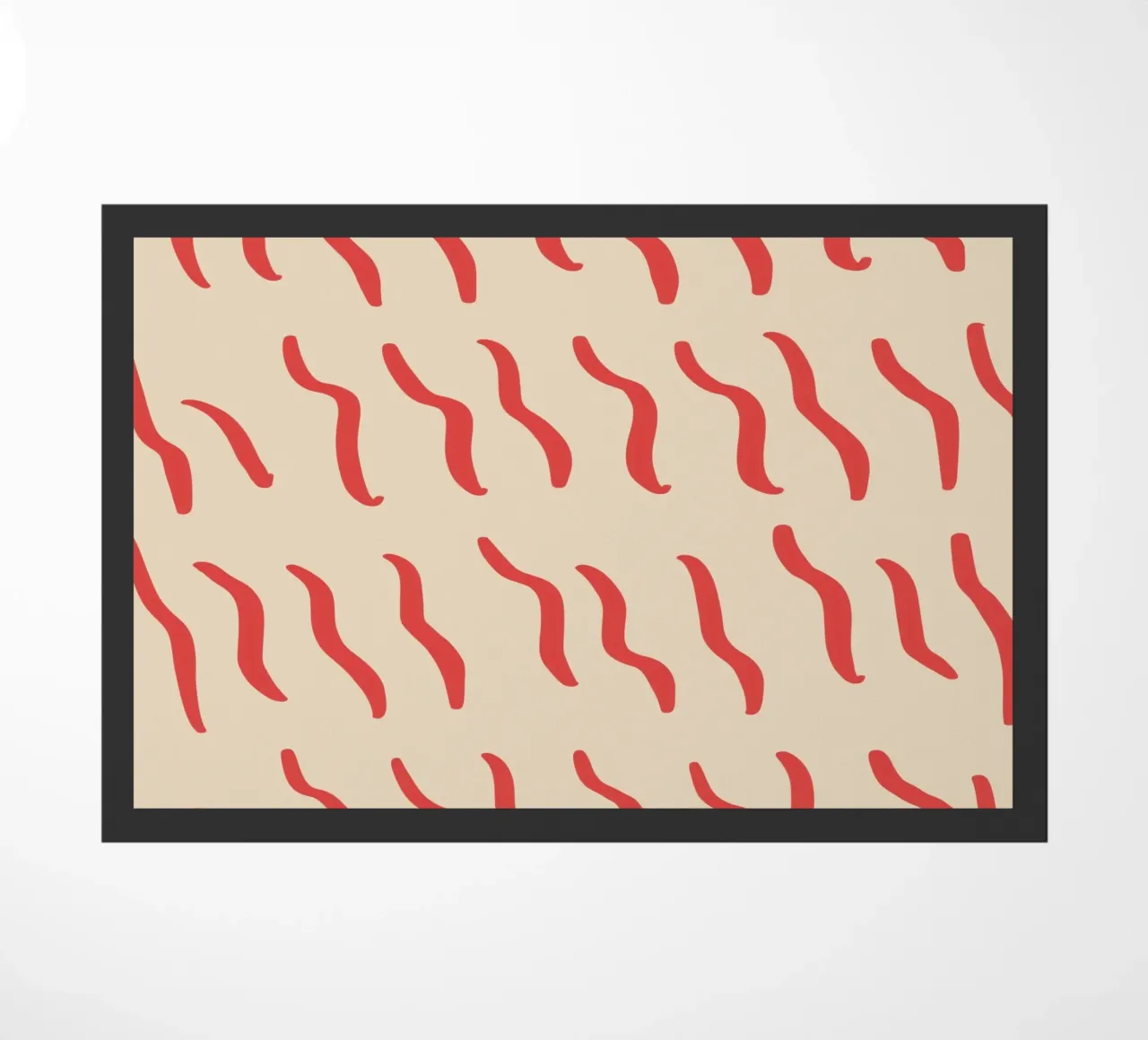 Ripple pattern 03 doormat by Little Dean