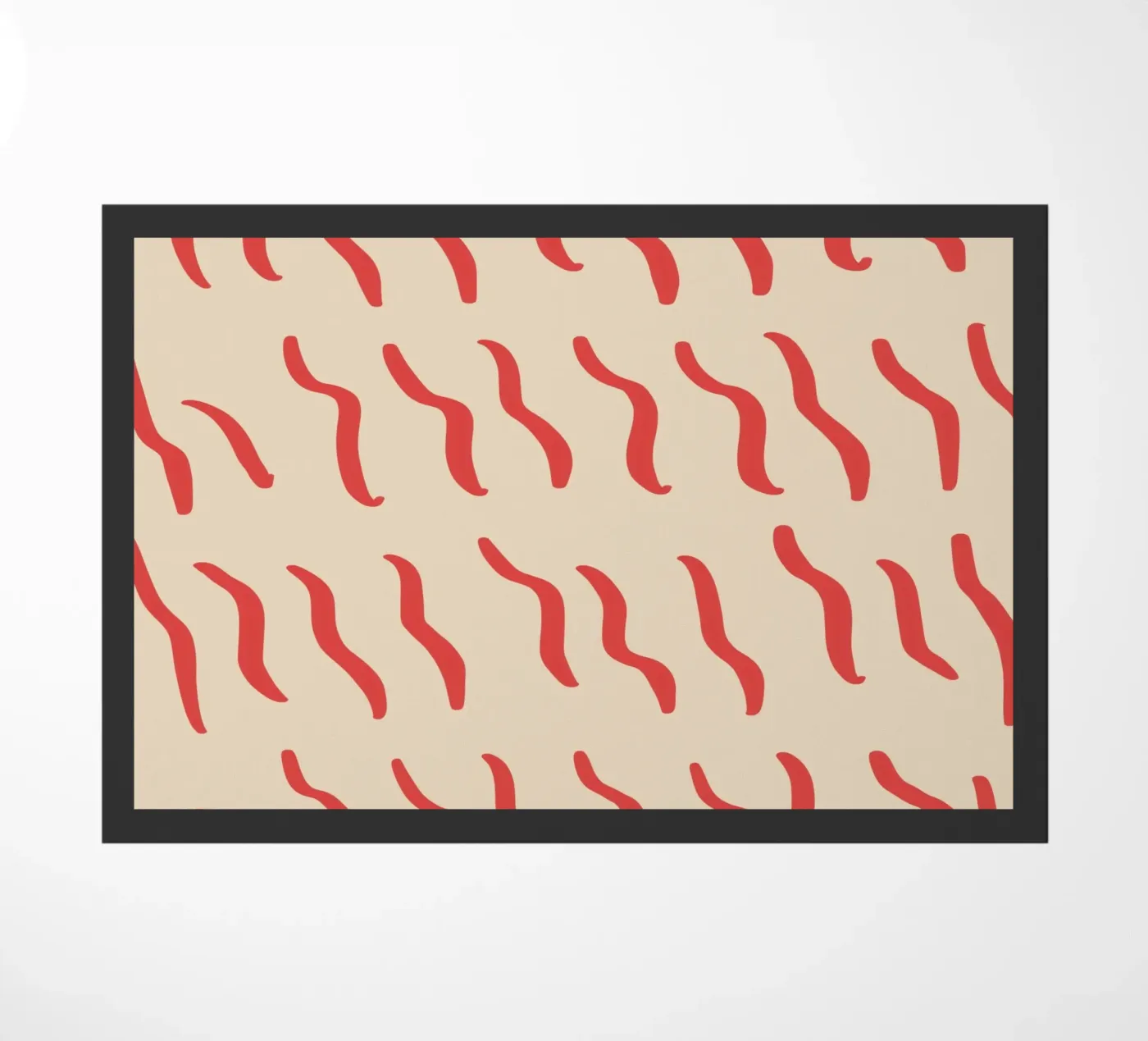 Riffelmuster 03 Fußmatte von Little Dean