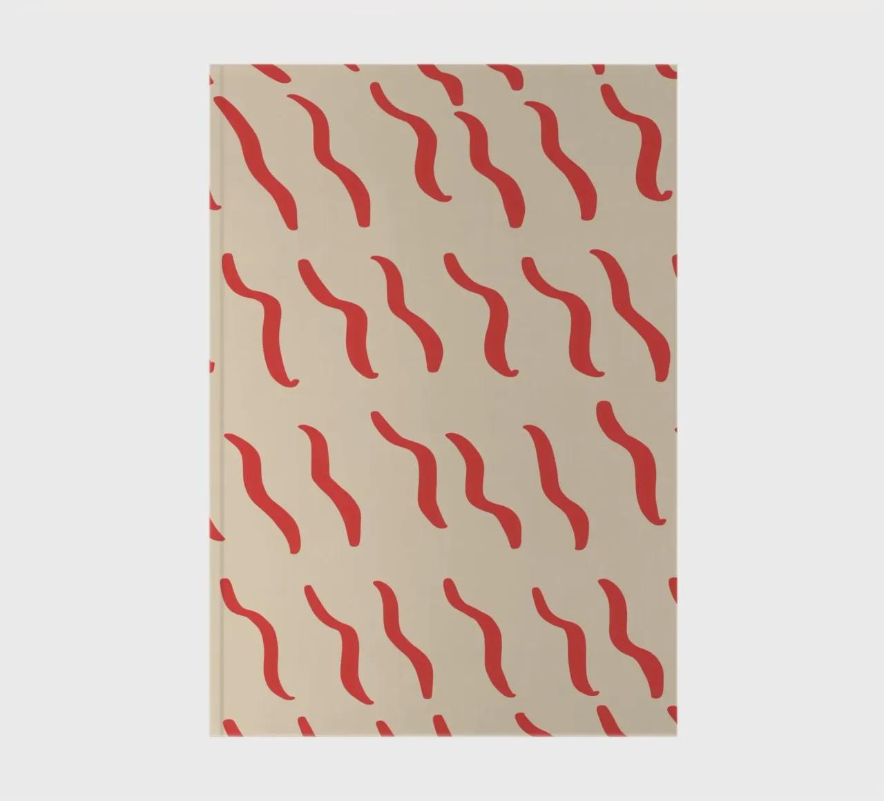 Ripple pattern 03 notebook by Little Dean