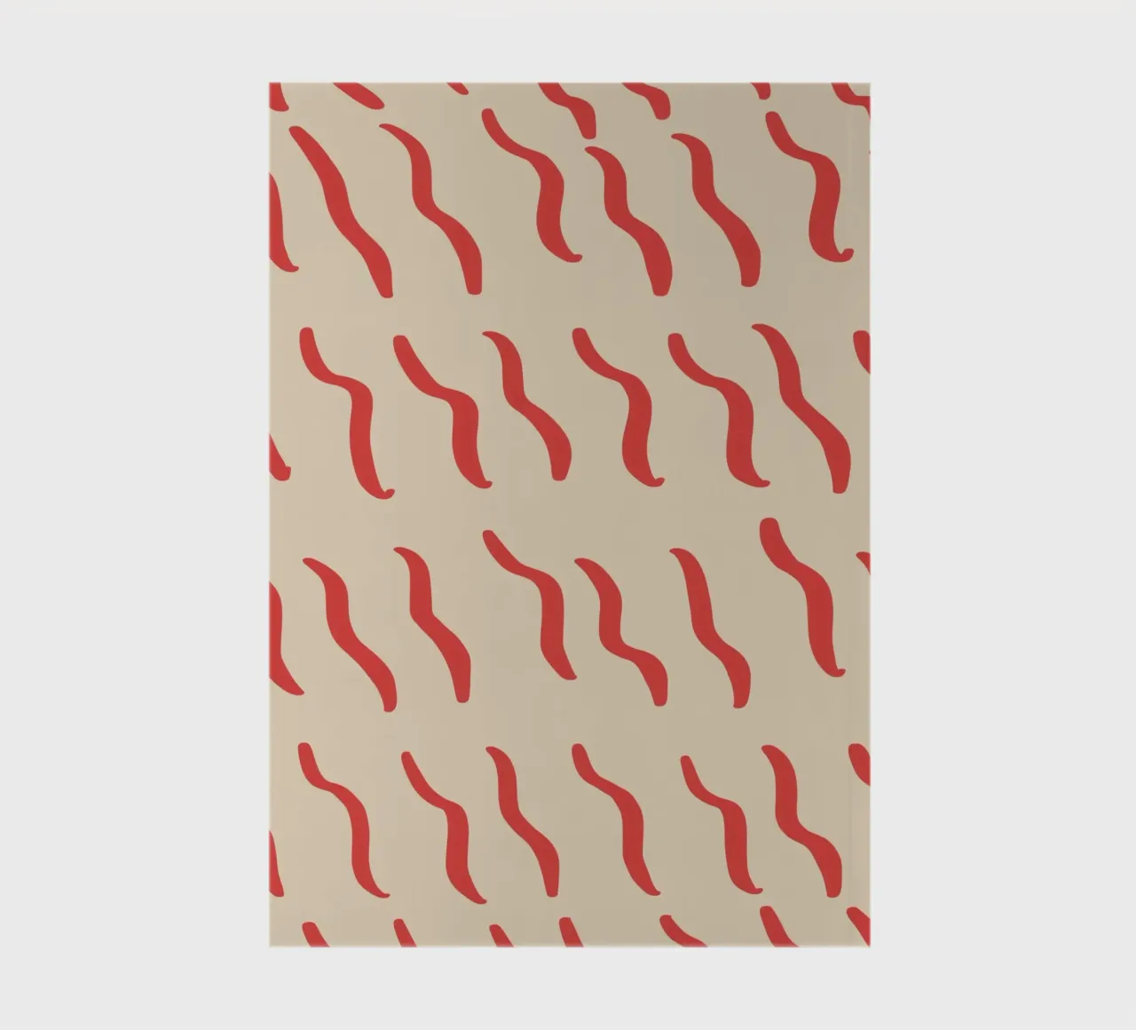 Ripple pattern 03 notebook by Little Dean