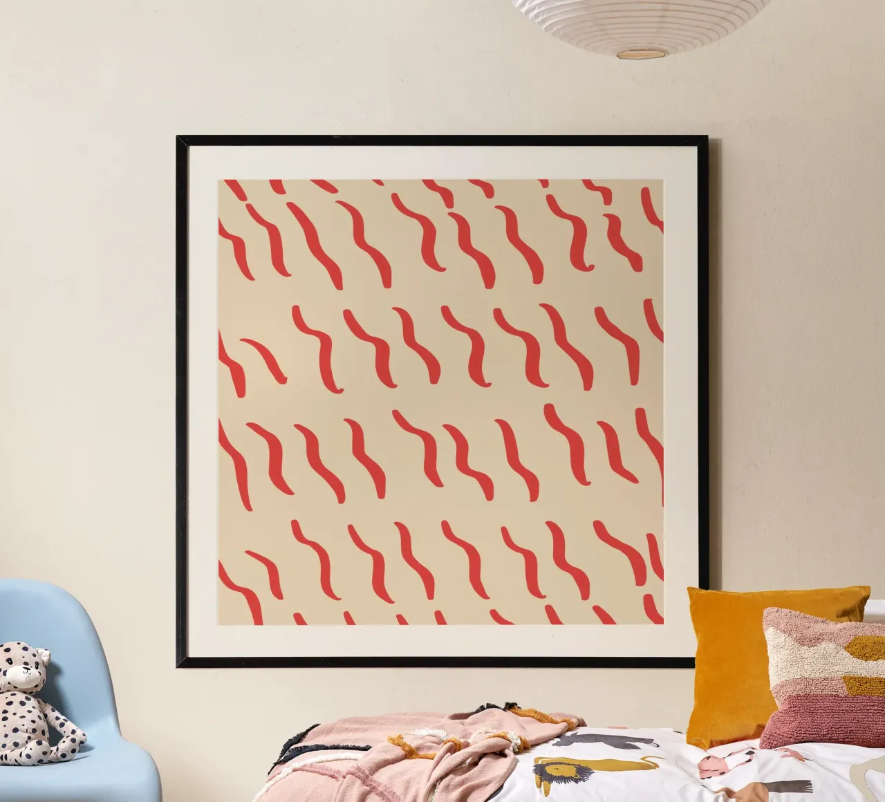 Ripple pattern 03 poster by Little Dean