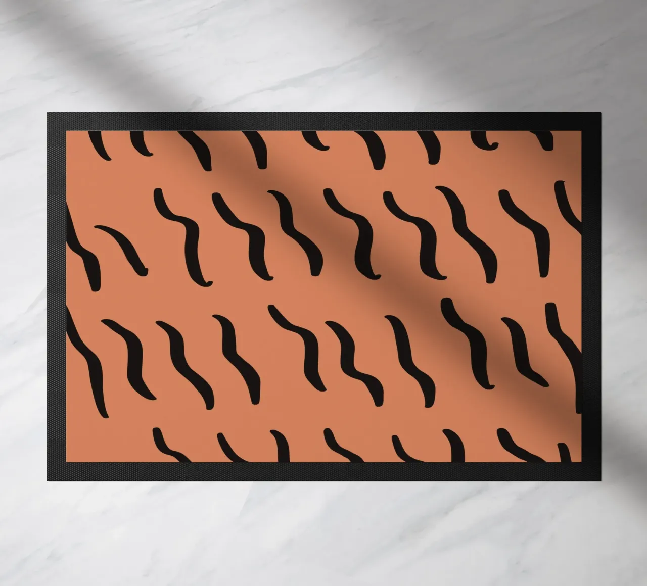 Ripple pattern 04 doormat by Little Dean