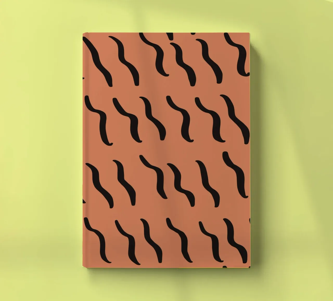 Ripple pattern 04 notebook by Little Dean