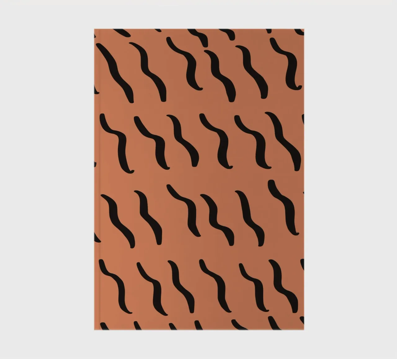 Ripple pattern 04 notebook by Little Dean