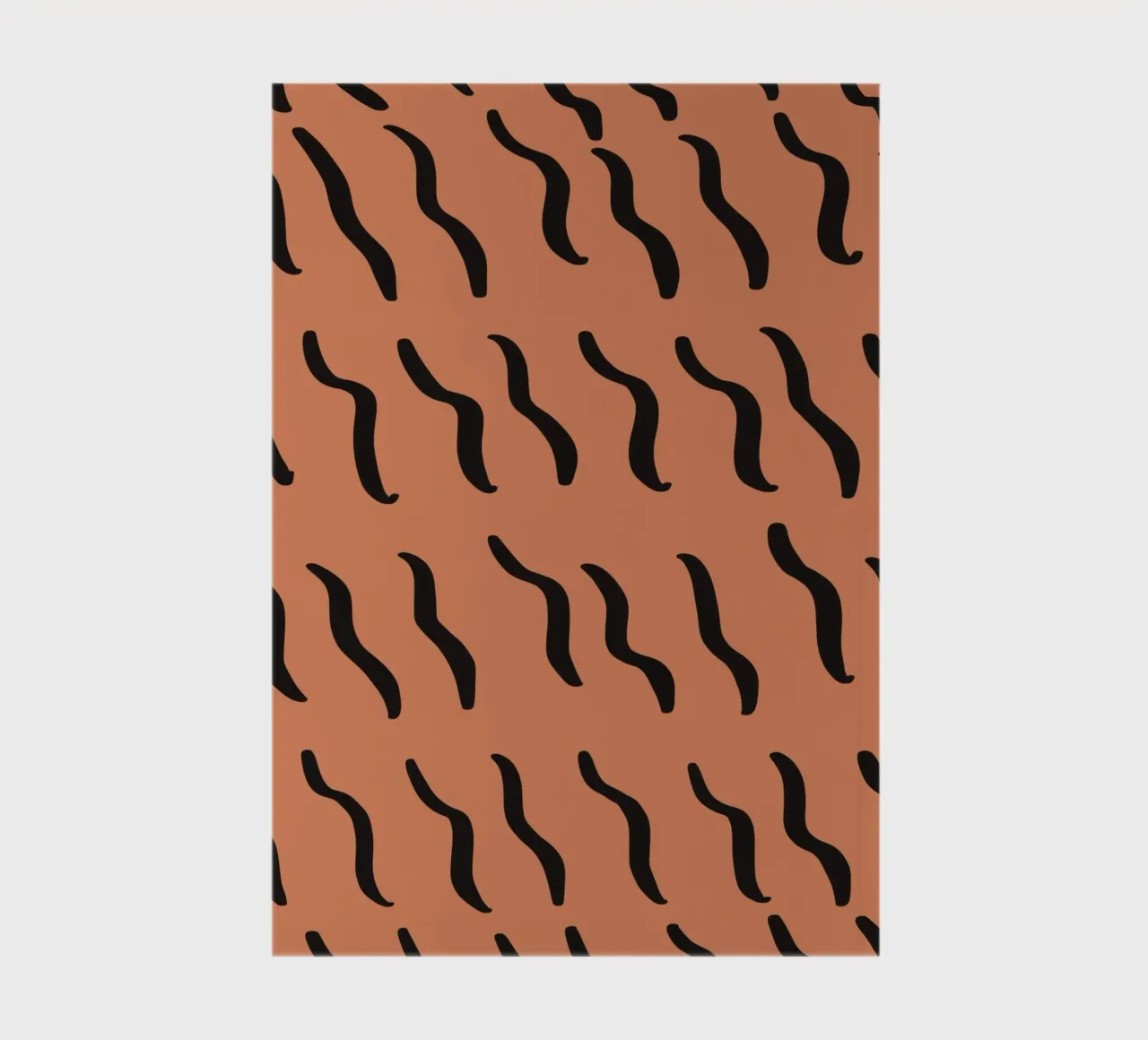 Ripple pattern 04 notebook by Little Dean