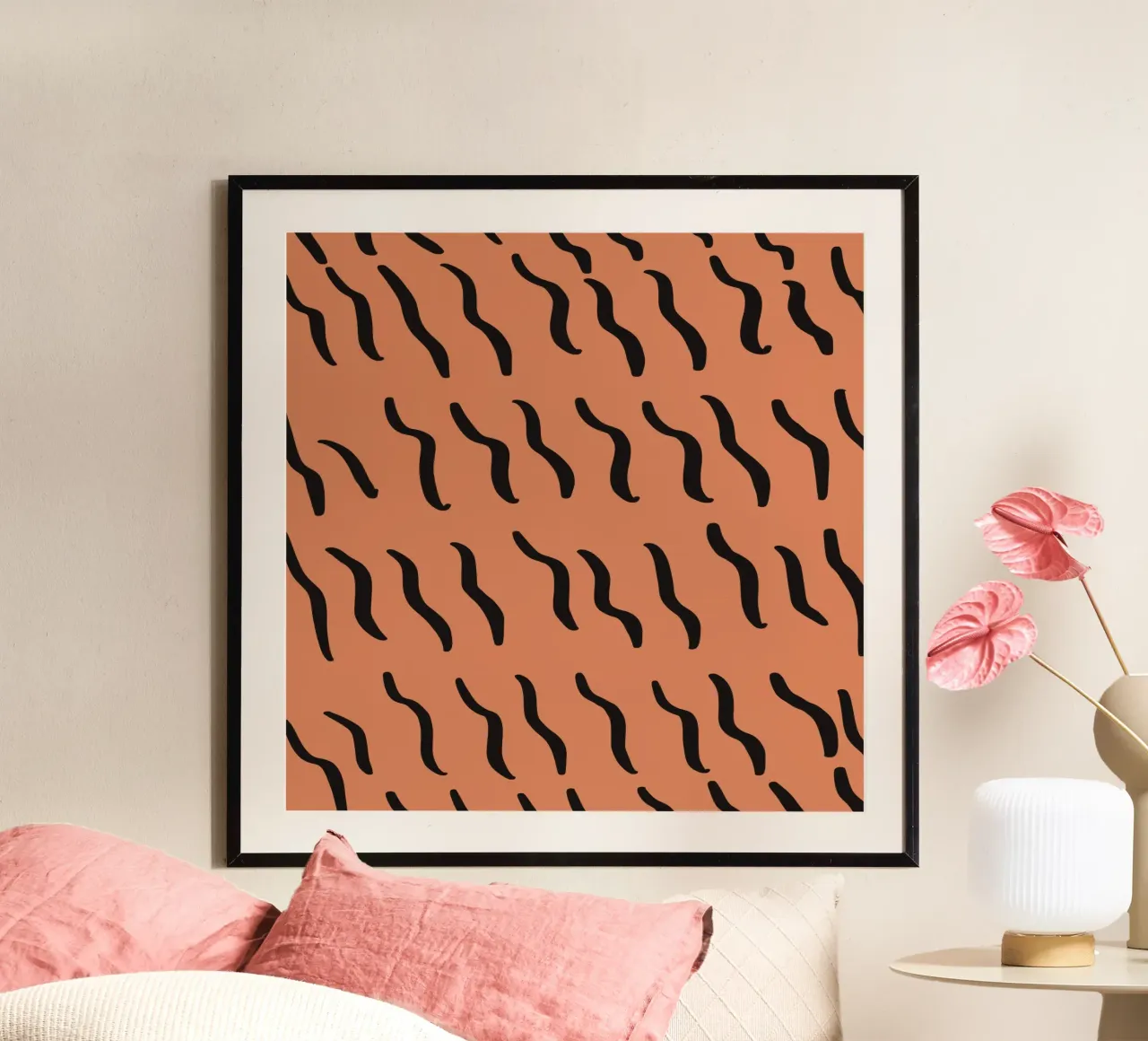 Ripple pattern 04 poster by Little Dean
