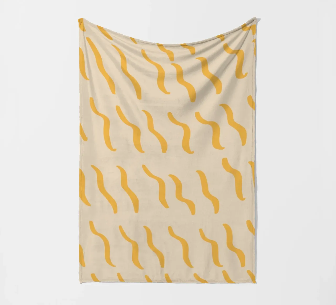 Ribbelpatroon 05 fleecedeken van Little Dean