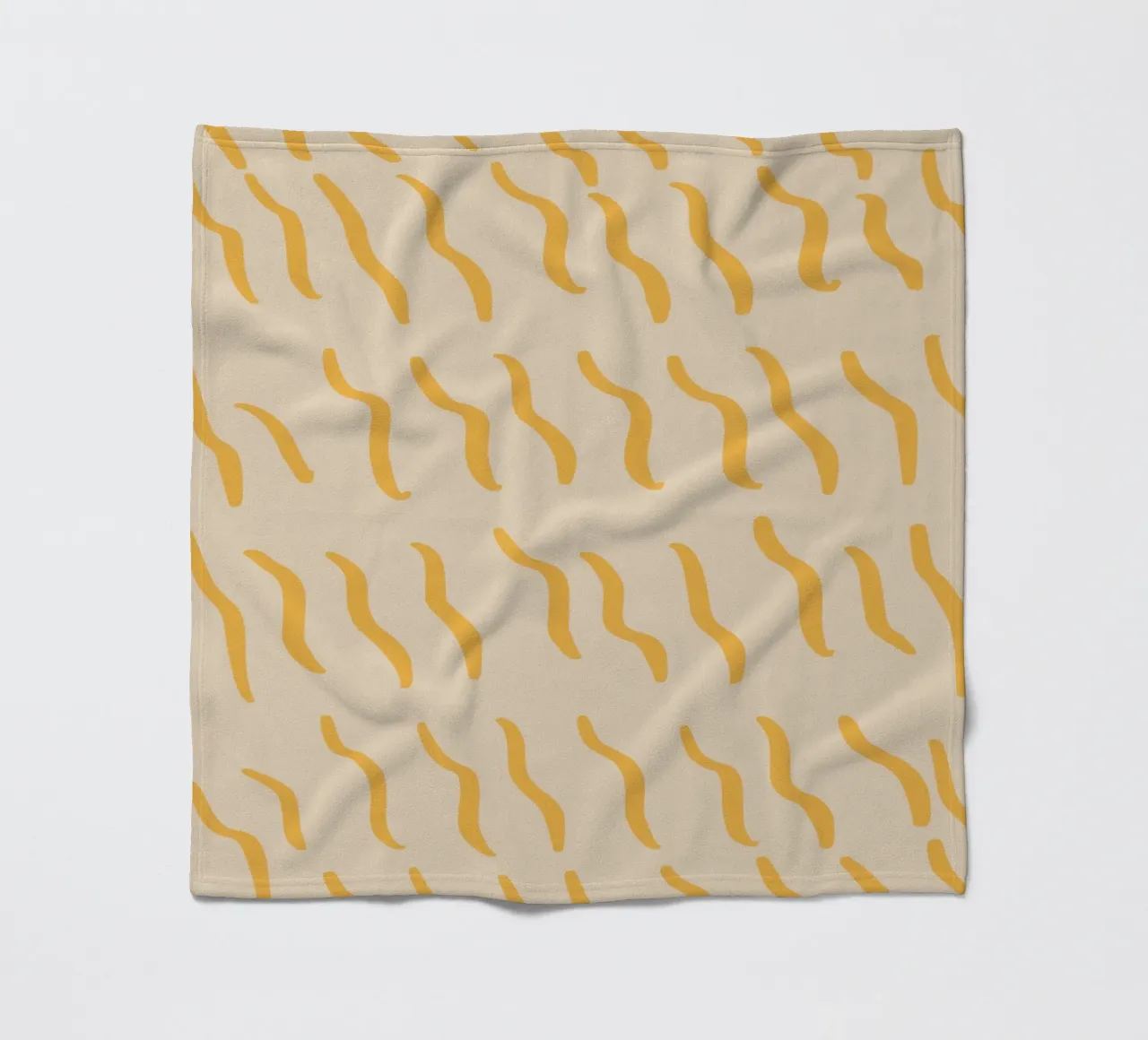 Ribbelpatroon 05 fleecedeken van Little Dean