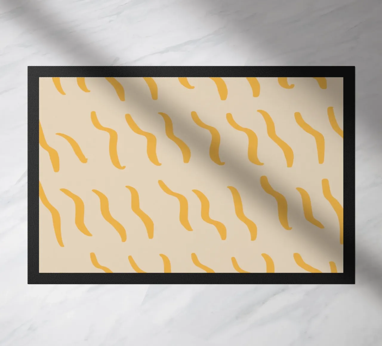 Ripple pattern 05 doormat by Little Dean