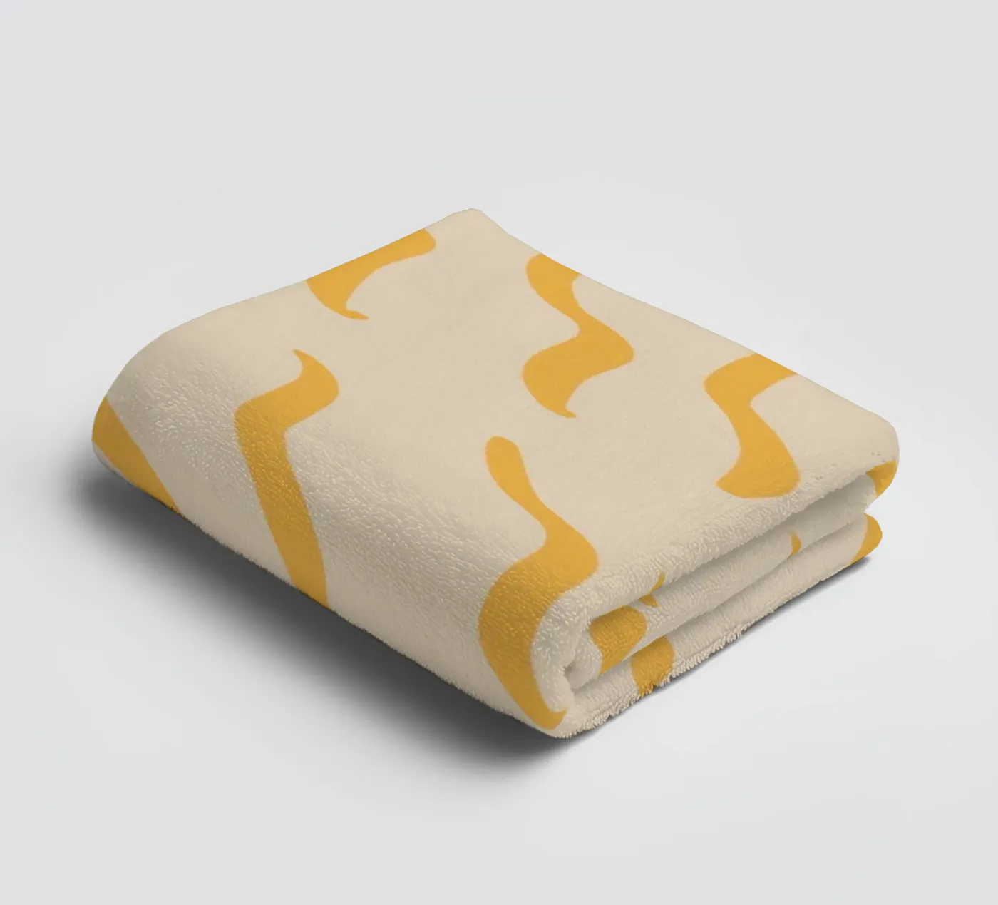 Ripple pattern 05 towel by Little Dean