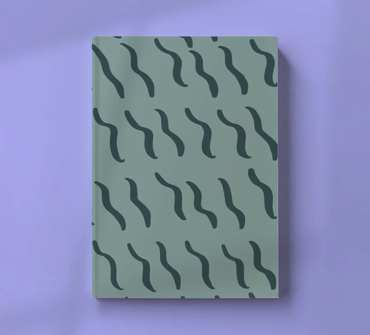 Ripple pattern 06 notebook by Little Dean