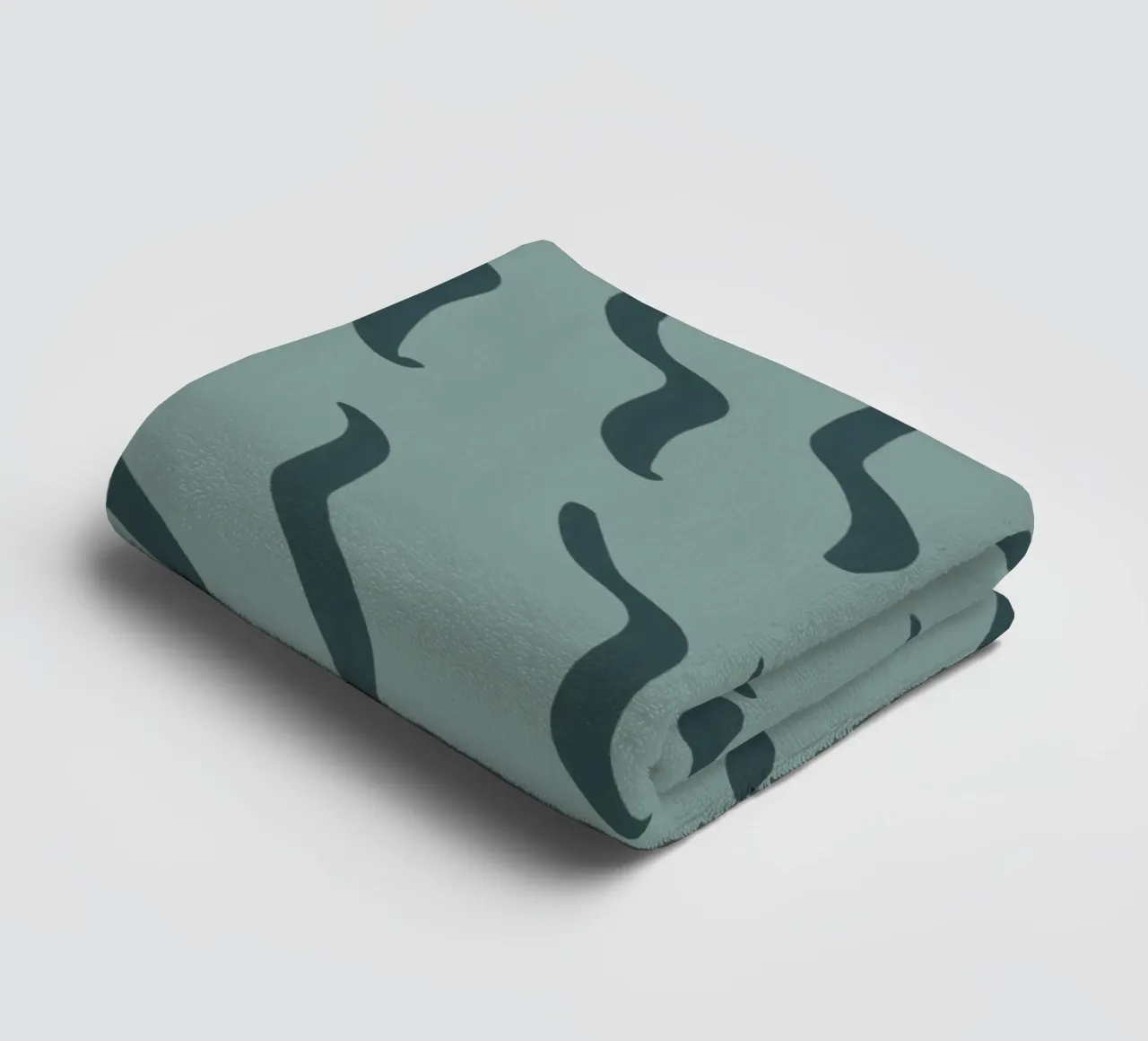 Ripple pattern 06 towel by Little Dean