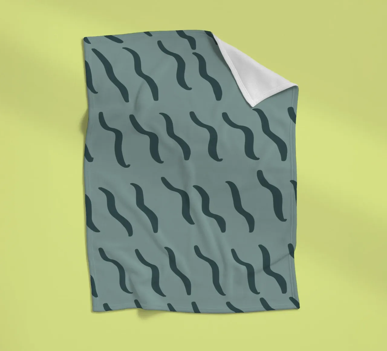 Ripple pattern 06 fleece blanket by Little Dean