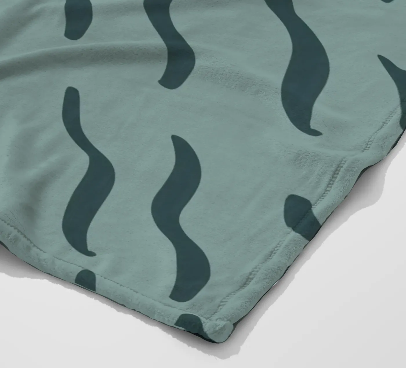 Riffelmuster 06 Fleecedecke von Little Dean