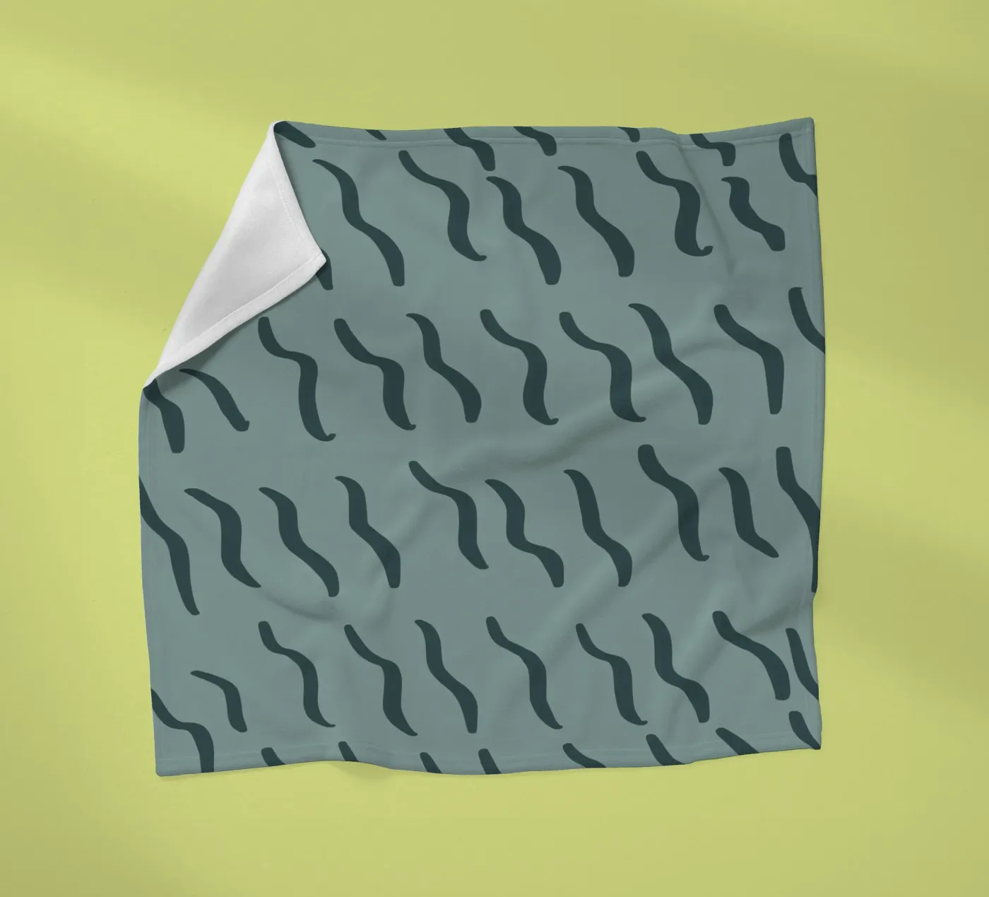 Riffelmuster 06 Fleecedecke von Little Dean